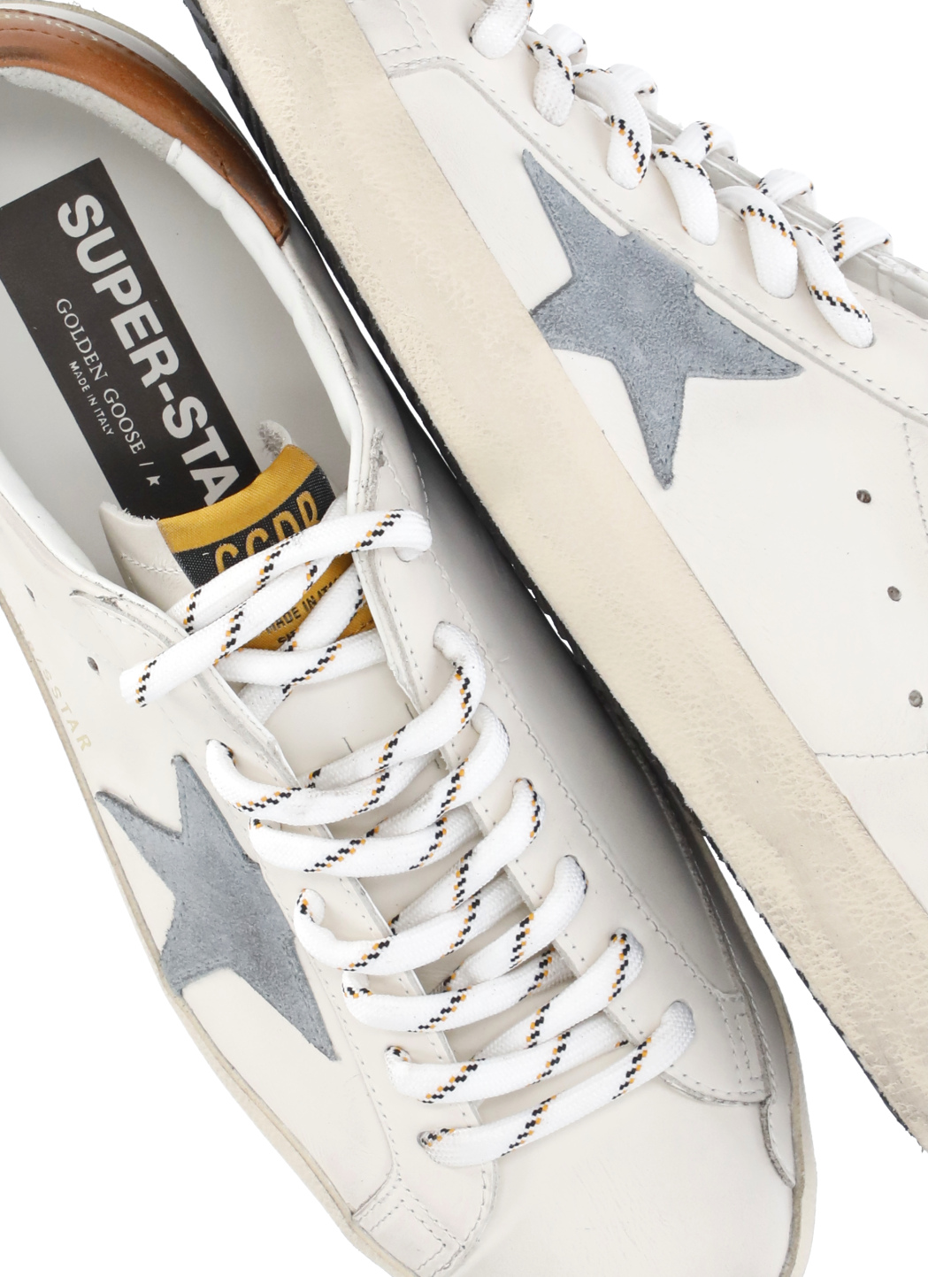 Golden Goose Sneakers Ivory GMF00101F00750882998SUPERSTARLEATHER (Golden Goose / スニーカー ) | Golden Goose (ゴールデングース)(5)