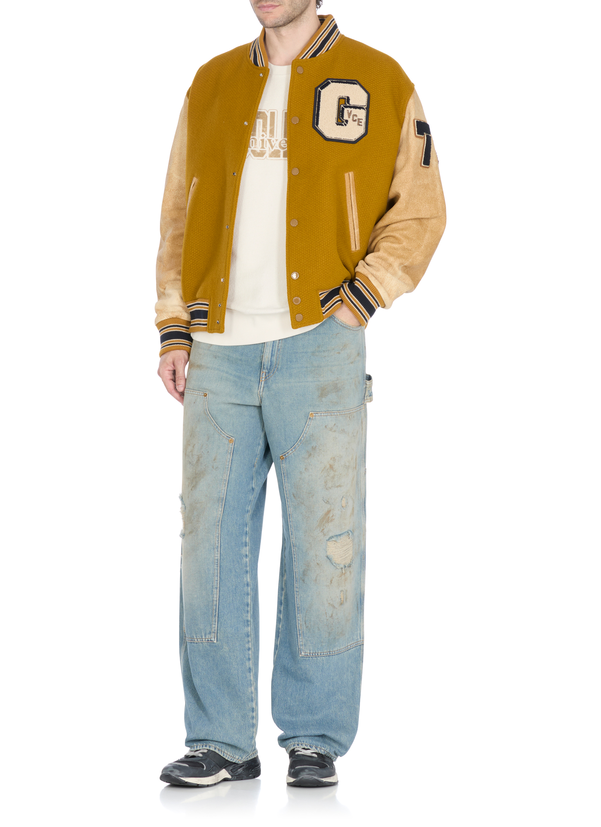 Golden Goose Sweaters Ivory GMP01223P00213511616JOURNEY (Golden Goose / スウェット・フーディー ) | Golden Goose (ゴールデングース)(1)