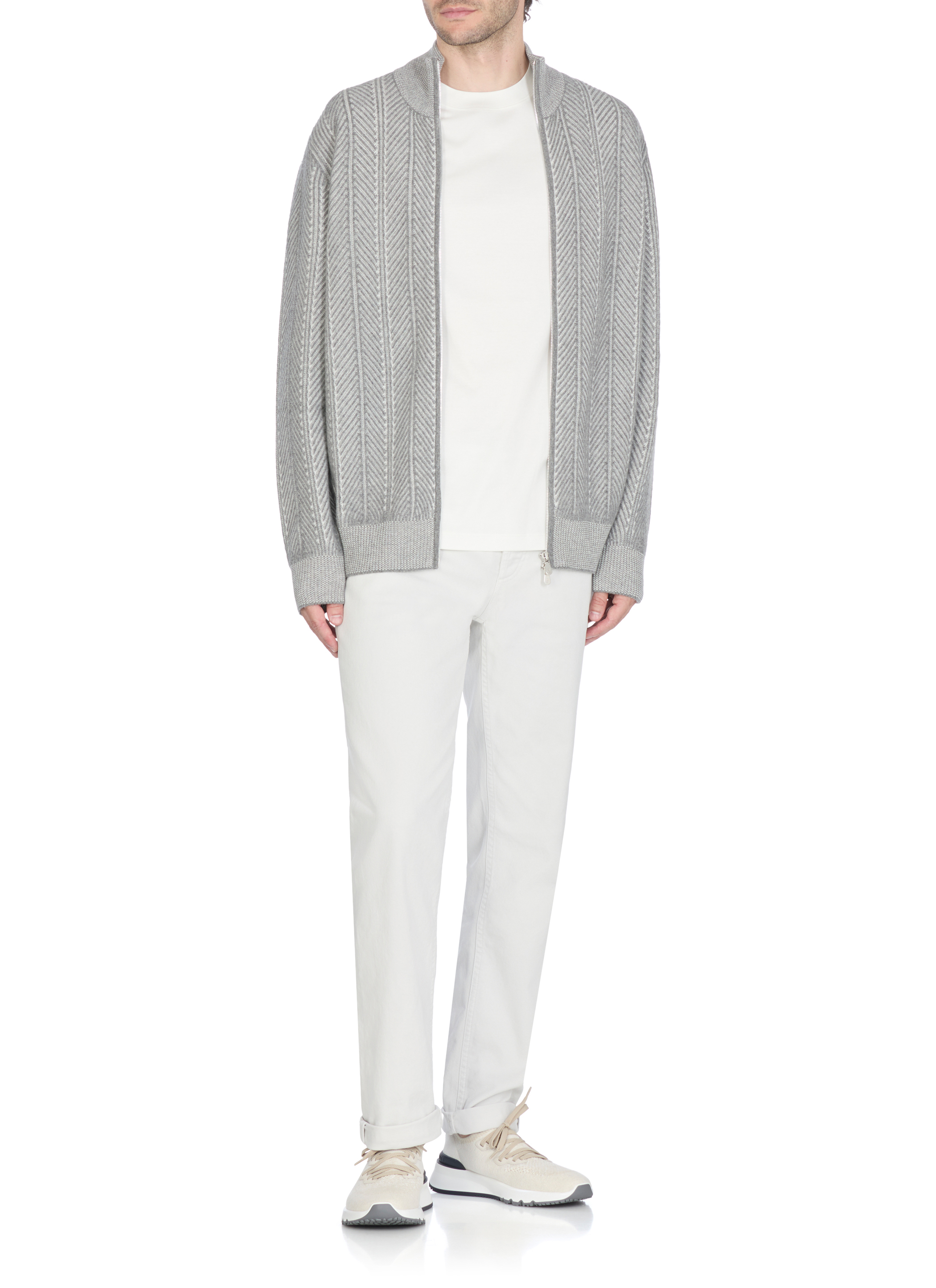 Brunello Cucinelli Trousers Ivory M277UD3210C7023 (Brunello Cucinelli / パンツ ) | Brunello Cucinelli (ブルネロ・クチネリ)(1)
