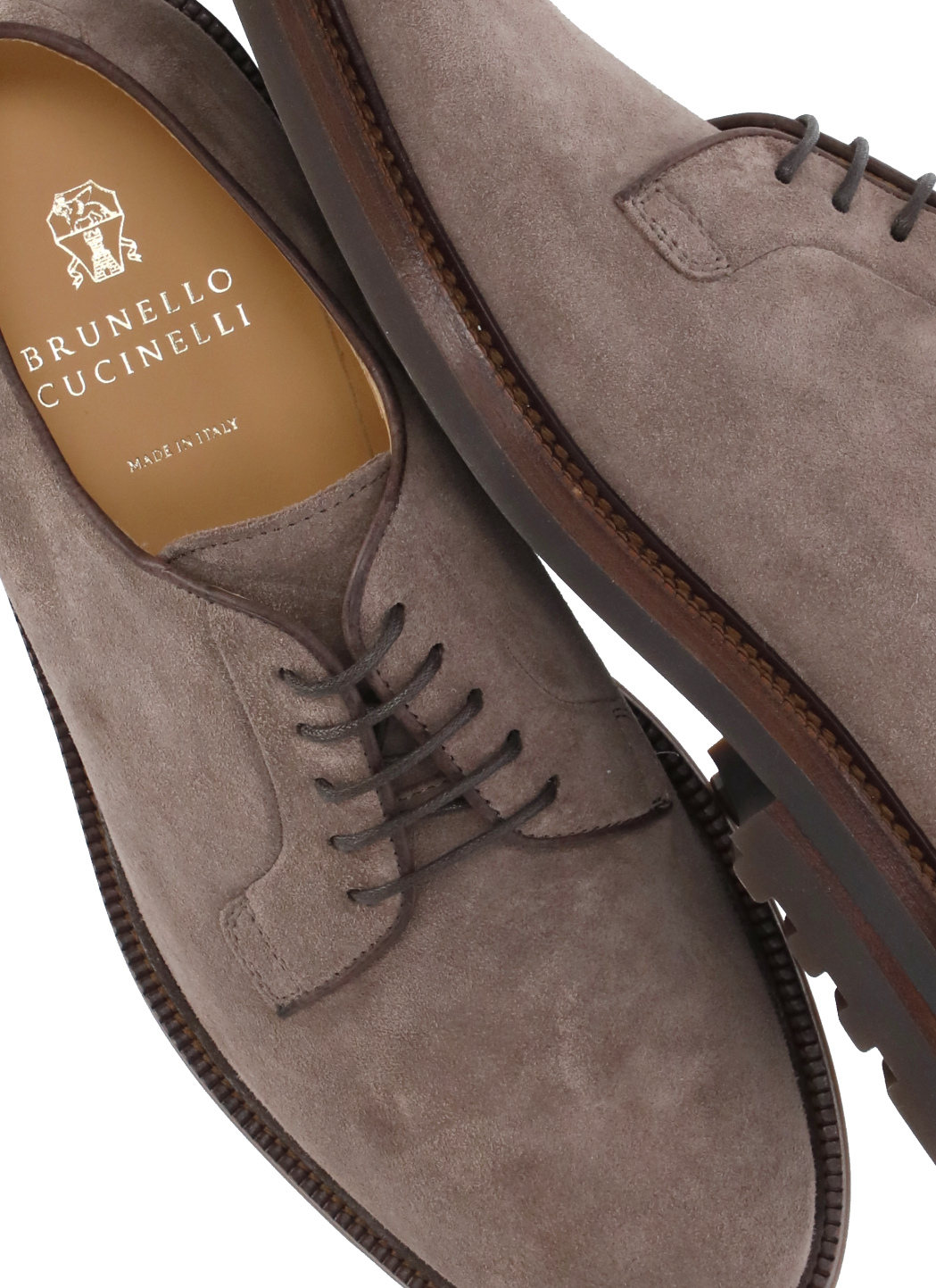 Brunello Cucinelli Flat shoes Brown MZUPEAX810C2637 (Brunello Cucinelli / レースアップ ) | Brunello Cucinelli (ブルネロ・クチネリ)(5)