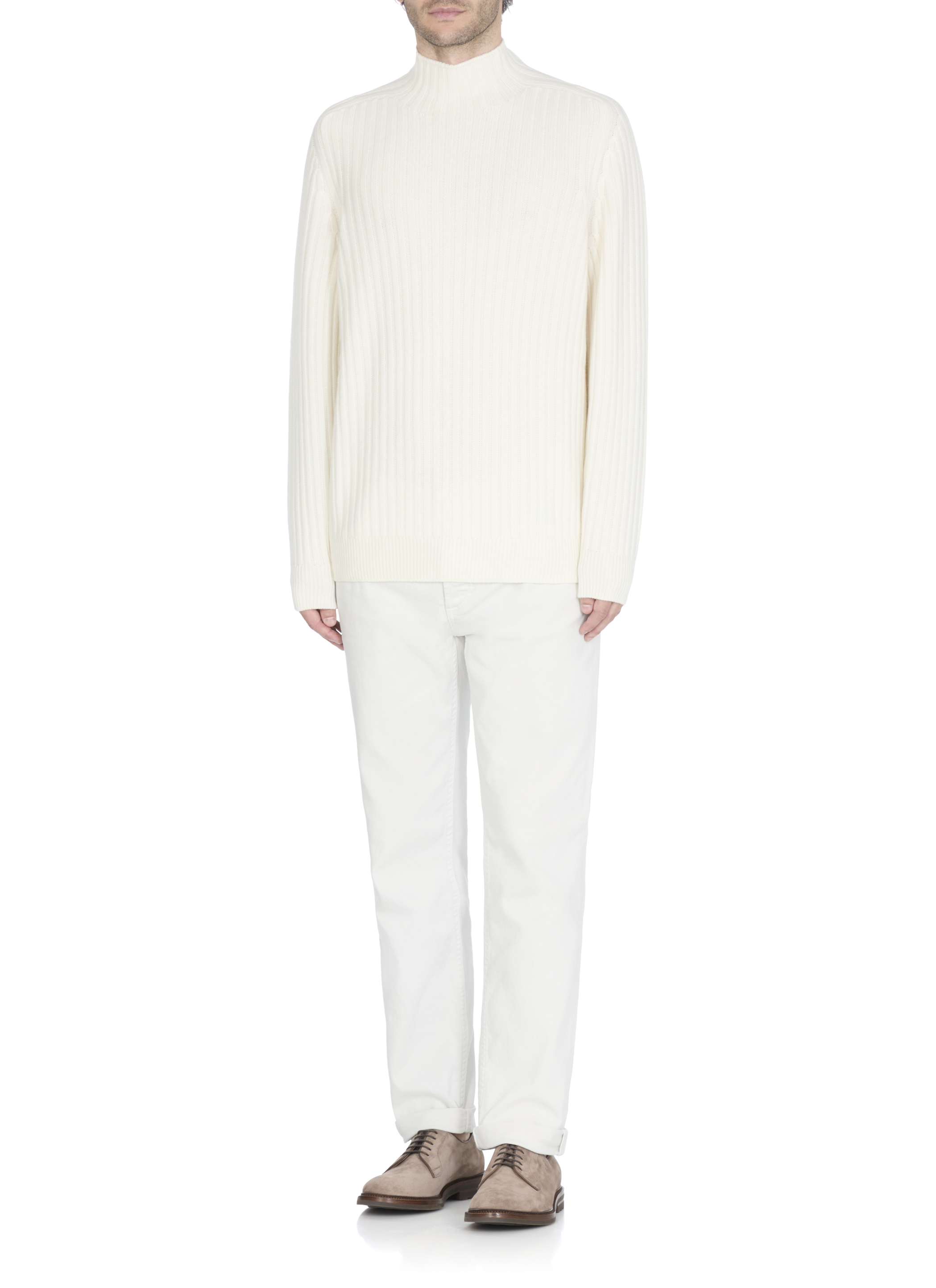 Brunello Cucinelli Sweaters Ivory M22505504C2723 (Brunello Cucinelli / ニット・セーター・カーディガン ) | Brunello Cucinelli (ブルネロ・クチネリ)(2)