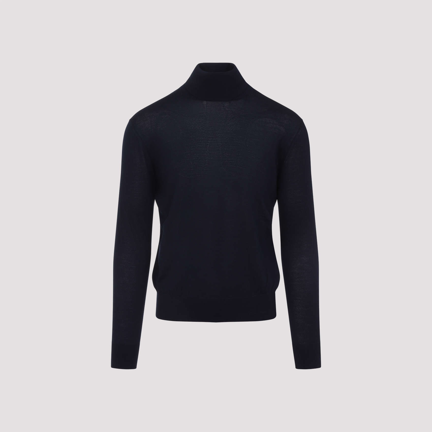 Navy blue cashmere blend sweater 844617YAPK24100 (Saint Laurent / ニット・セーター・カーディガン ) | Saint Laurent (サンローラン)(1)