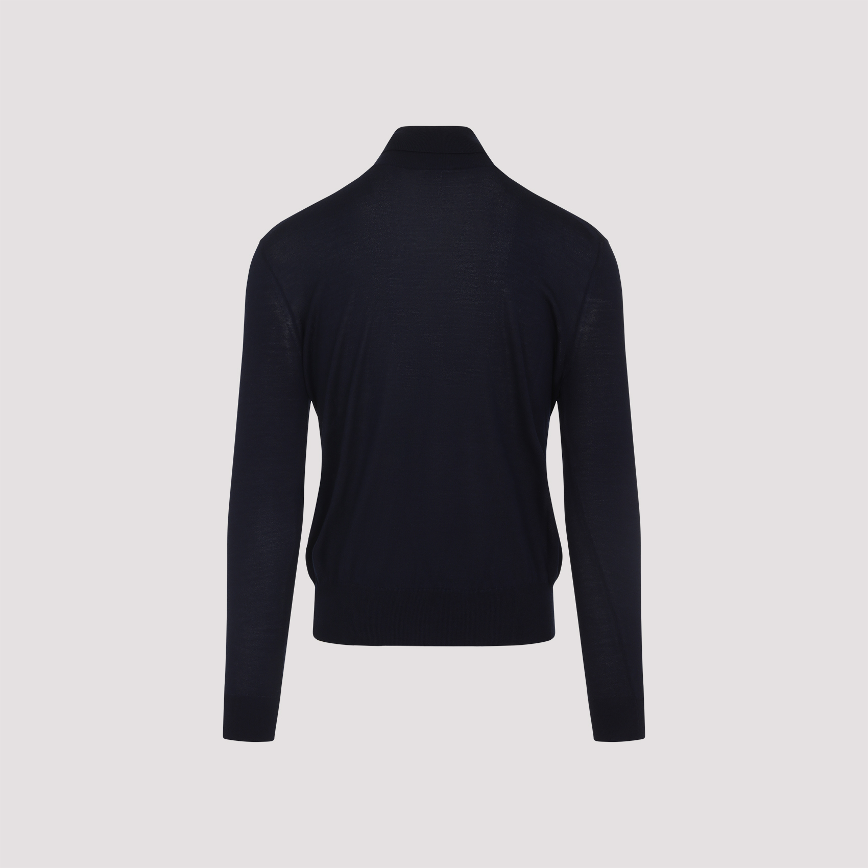 Navy blue cashmere blend sweater 844617YAPK24100 (Saint Laurent / ニット・セーター・カーディガン ) | Saint Laurent (サンローラン)(2)