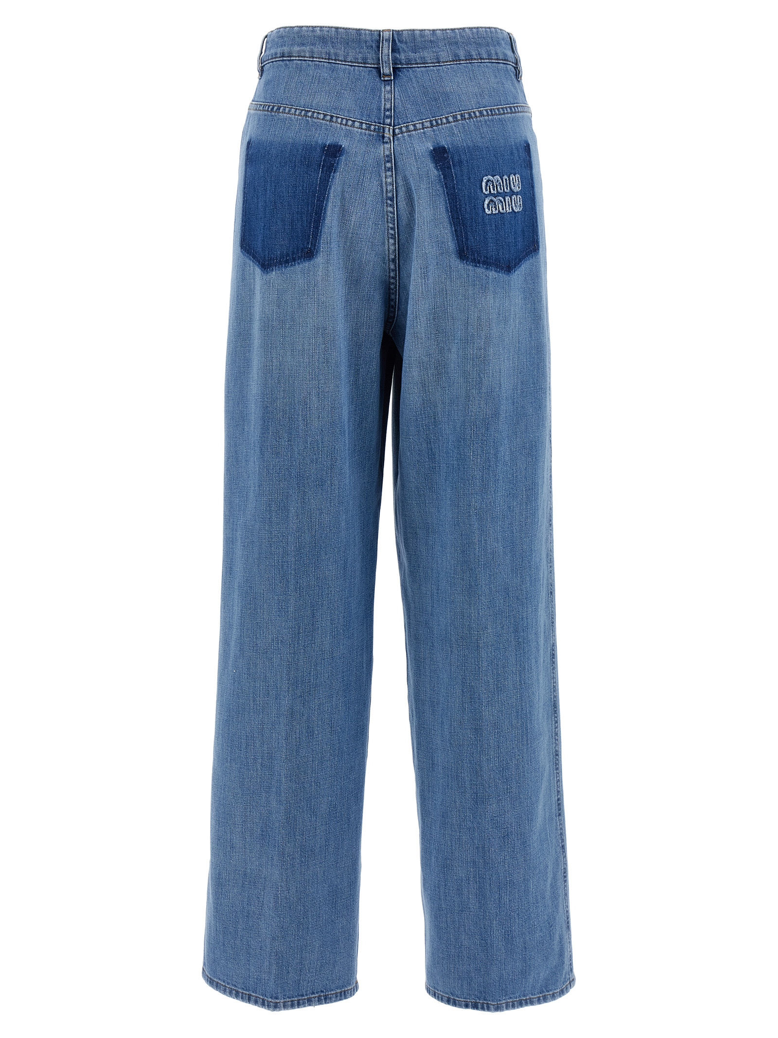 Trompe l'oeil pocket jeans GWP394S23217GGF0076 (MIU MIU / ジーンズ ) | MIU MIU (ミュウミュウ)(1)