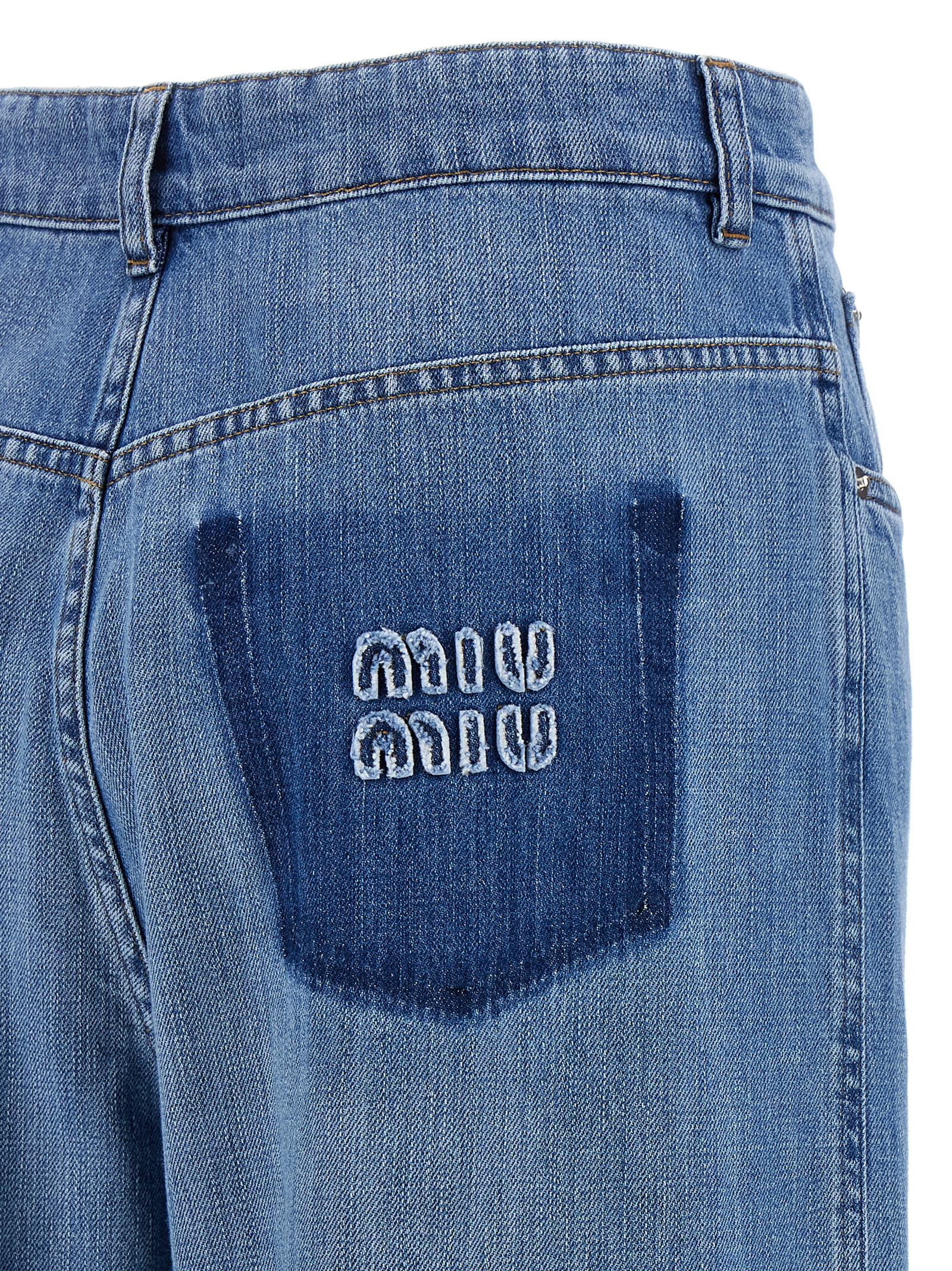 Trompe l'oeil pocket jeans GWP394S23217GGF0076 (MIU MIU / ジーンズ ) | MIU MIU (ミュウミュウ)(3)