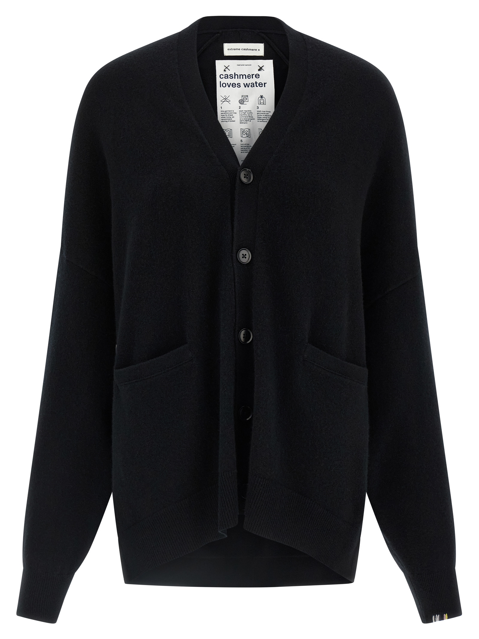 'N.24 Tokio' cardigan N24TOKIORAVEN (extreme cashmere / ニット・セーター・カーディガン ) | extreme cashmere (エクストリーム カシミヤ)