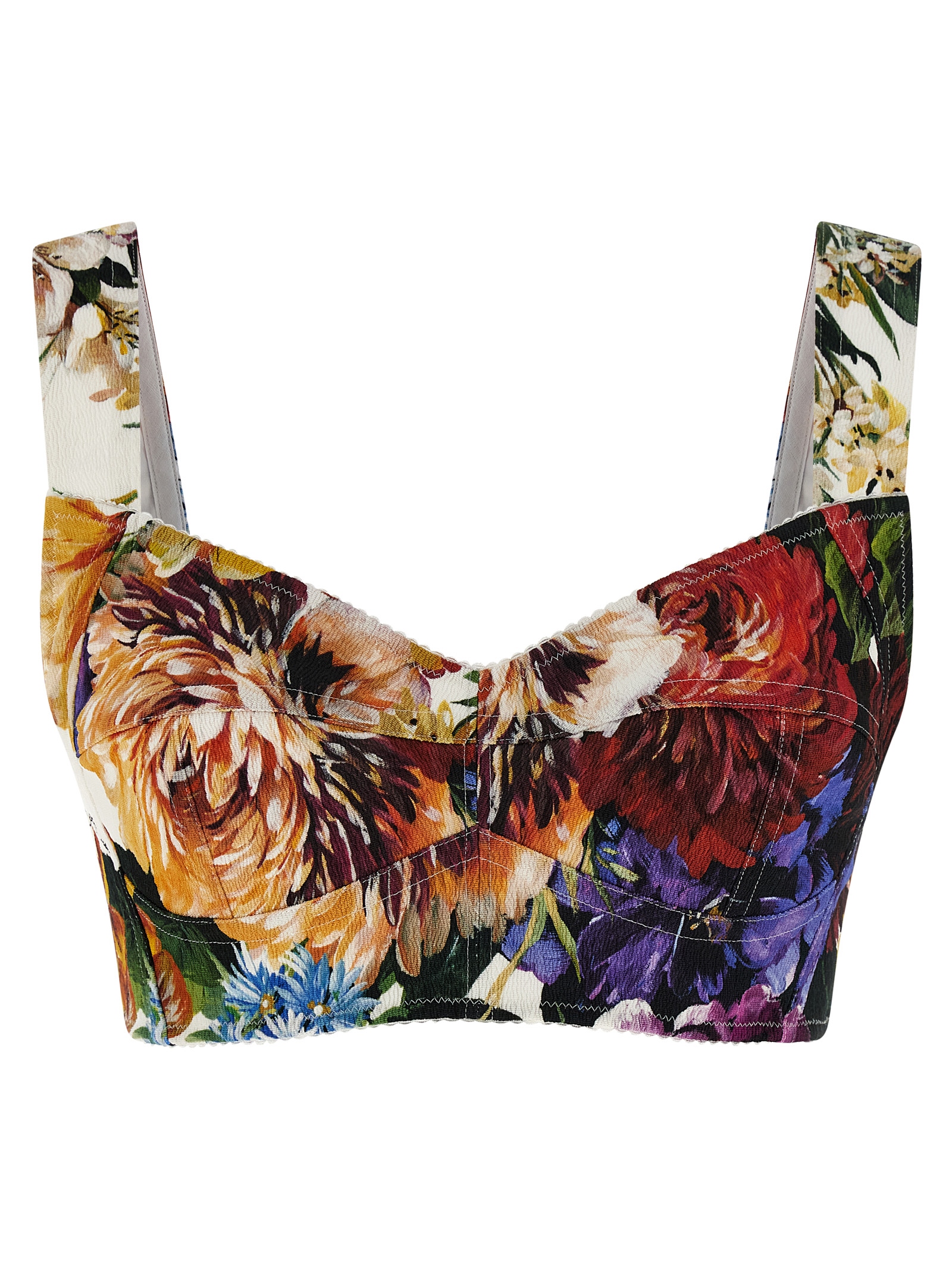 Print top F7Y28TFSRQUHA5PC (Dolce & Gabbana / タンクトップ・キャミソール ) | Dolce & Gabbana (ドルチェガッバーナ)