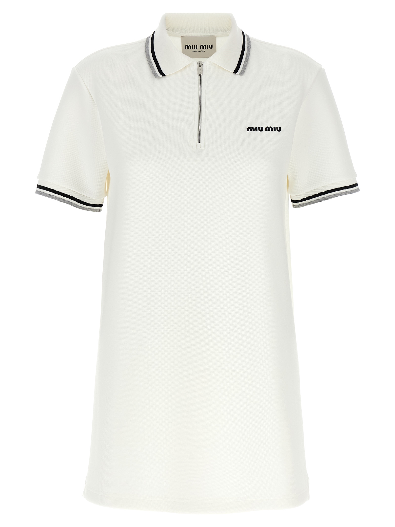 Polo dress MF5909SOOO17LNF0009 (MIU MIU / ワンピース・ドレス・オールインワン ) | MIU MIU (ミュウミュウ)