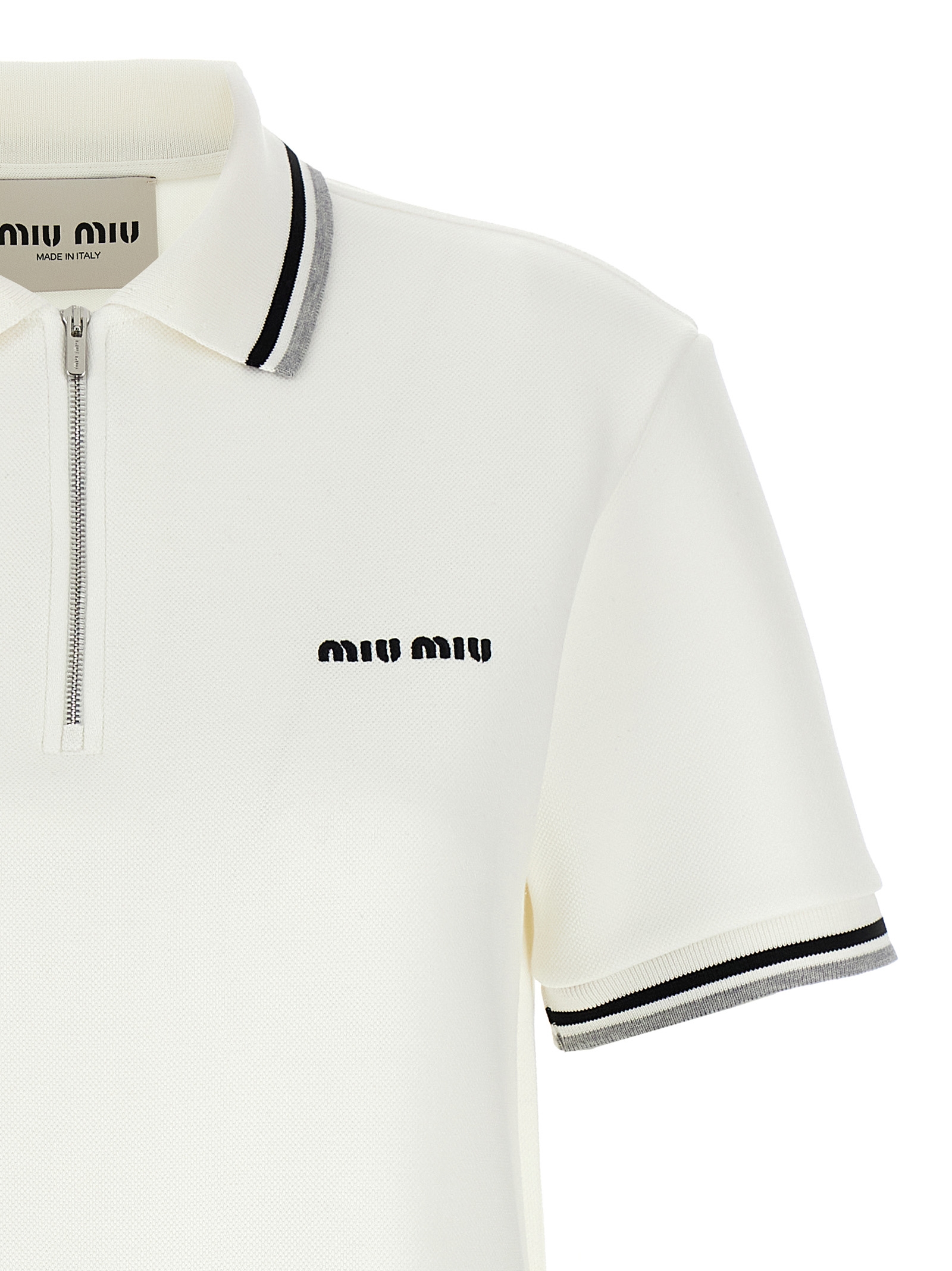 Polo dress MF5909SOOO17LNF0009 (MIU MIU / ワンピース・ドレス・オールインワン ) | MIU MIU (ミュウミュウ)(2)
