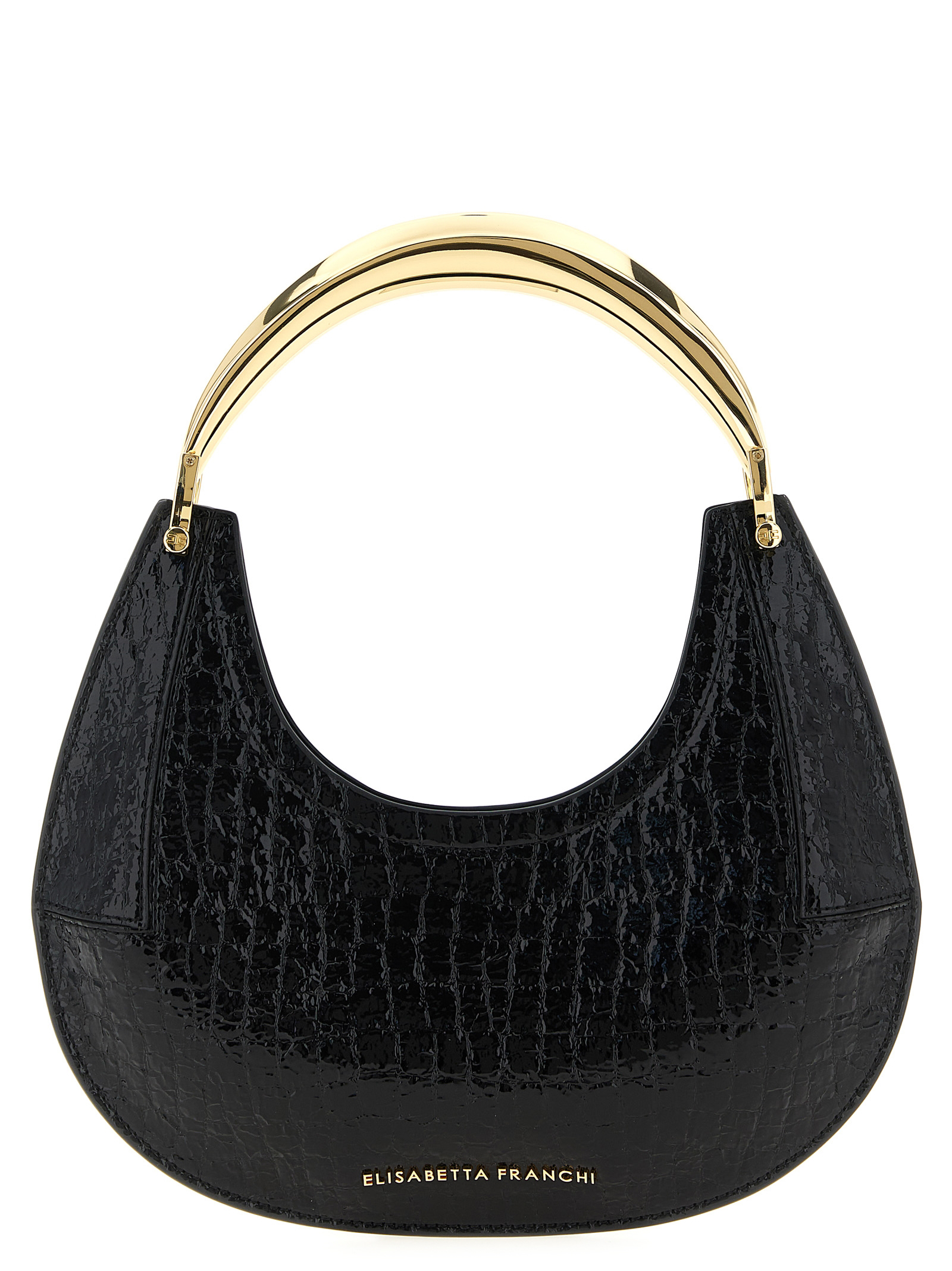 'Hobo' small shoulder bag BS29A56E2110 (Elisabetta Franchi / ハンドバッグ・ショルダーバッグ ) | Elisabetta Franchi (エリザベッタ フランキ)