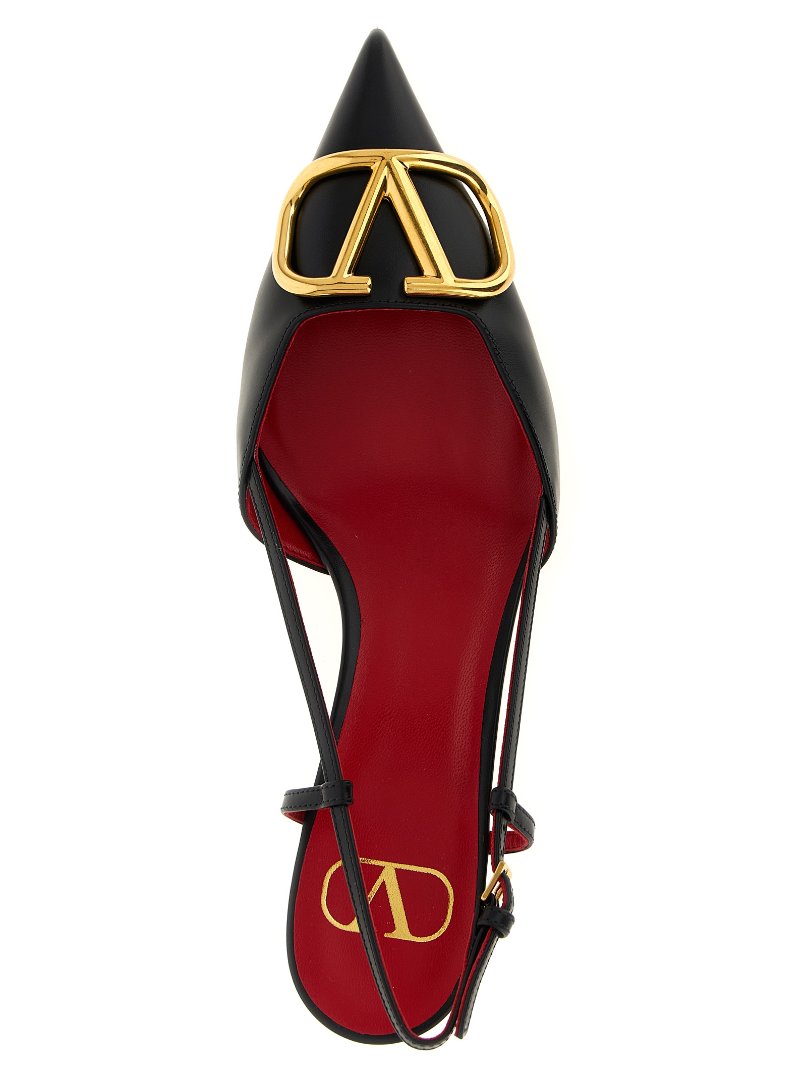 Slingback Valentino Garavani VLogo Signature W2S0Q70DSH0NO (Valentino Garavani / パンプス・ハイヒール ) | Valentino Garavani (ヴァレンティノ)(3)