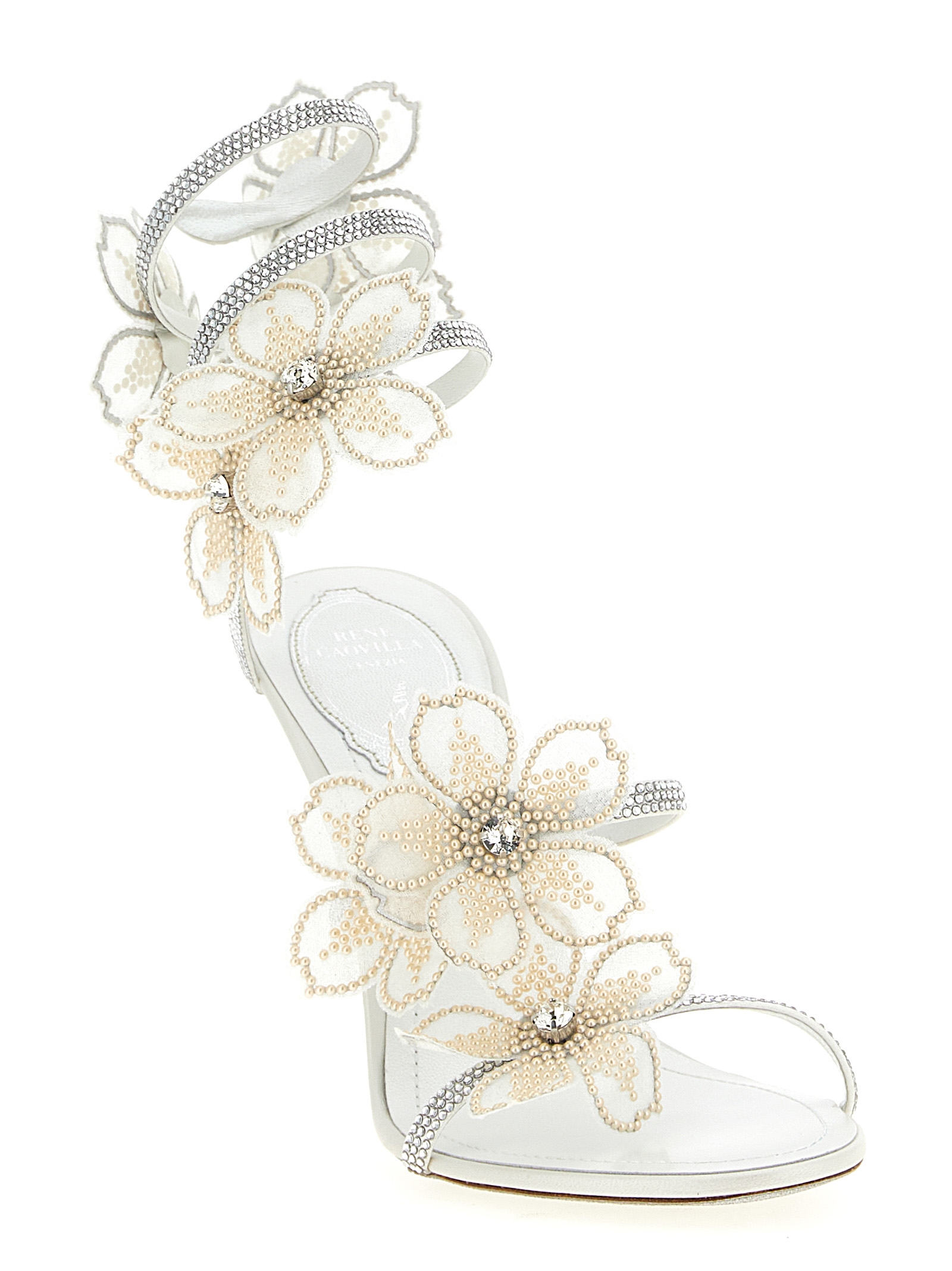 'Peach Flower' sandals C12476105R001Y341 (RENE CAOVILLA / サンダル ) | RENE CAOVILLA (レネ カオヴィラ)(1)
