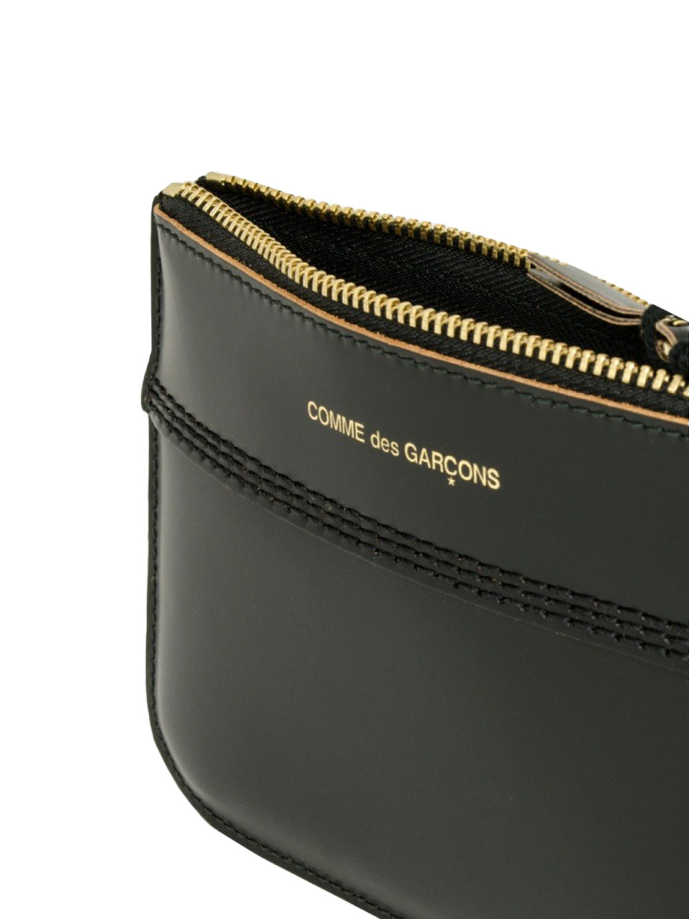 LEATHER COIN POUCH WITH ZIP SA8100TSBLACK (Comme Des Garçons Wallet / 財布・カードケース ) | Comme Des Garçons Wallet (コムデギャルソン ウォレット)(2)