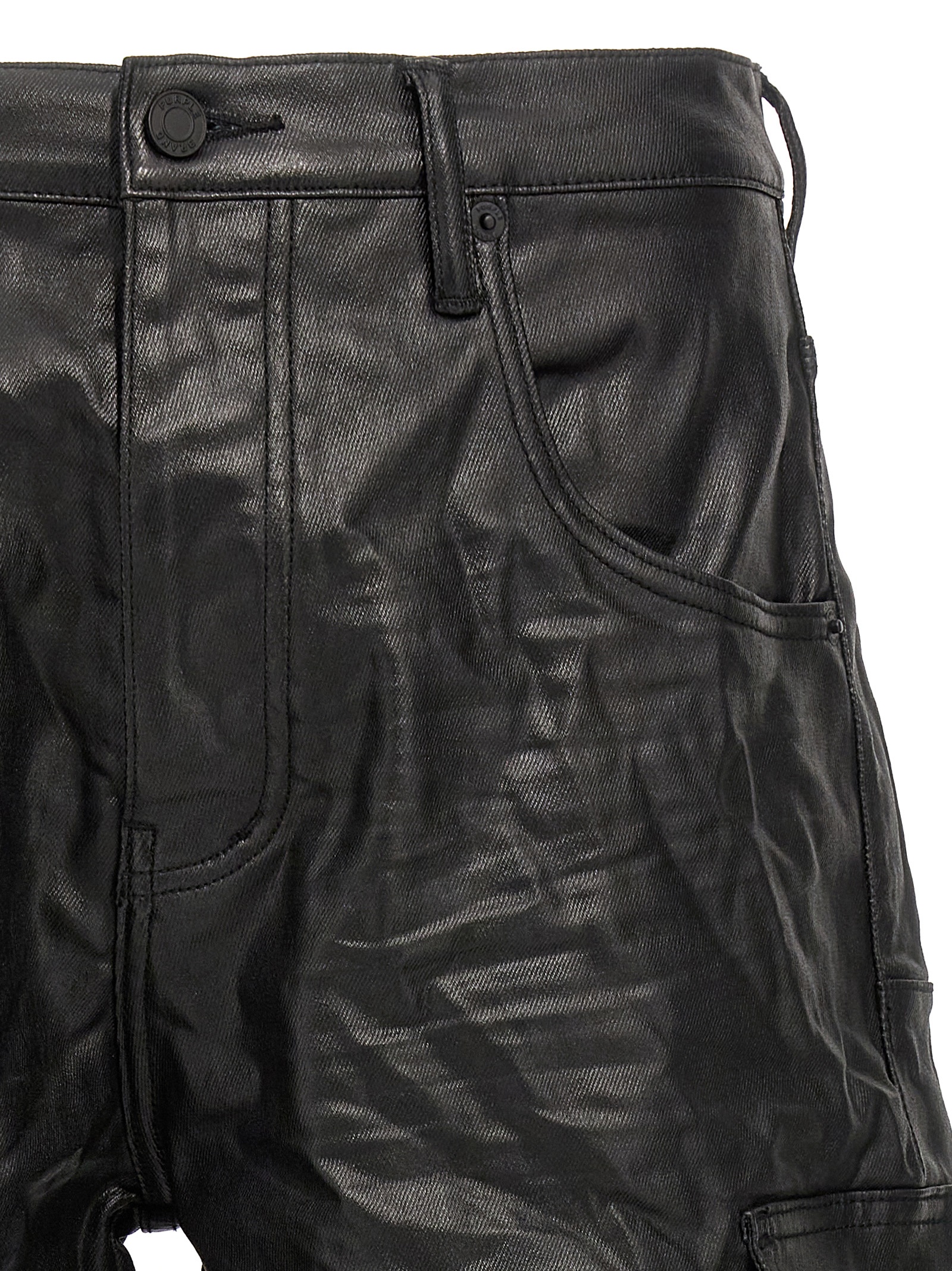 'High Shine Cargo' bermuda shorts P022HSCB224BLACK (PURPLE / ショートパンツ ) | PURPLE (パープル)(2)