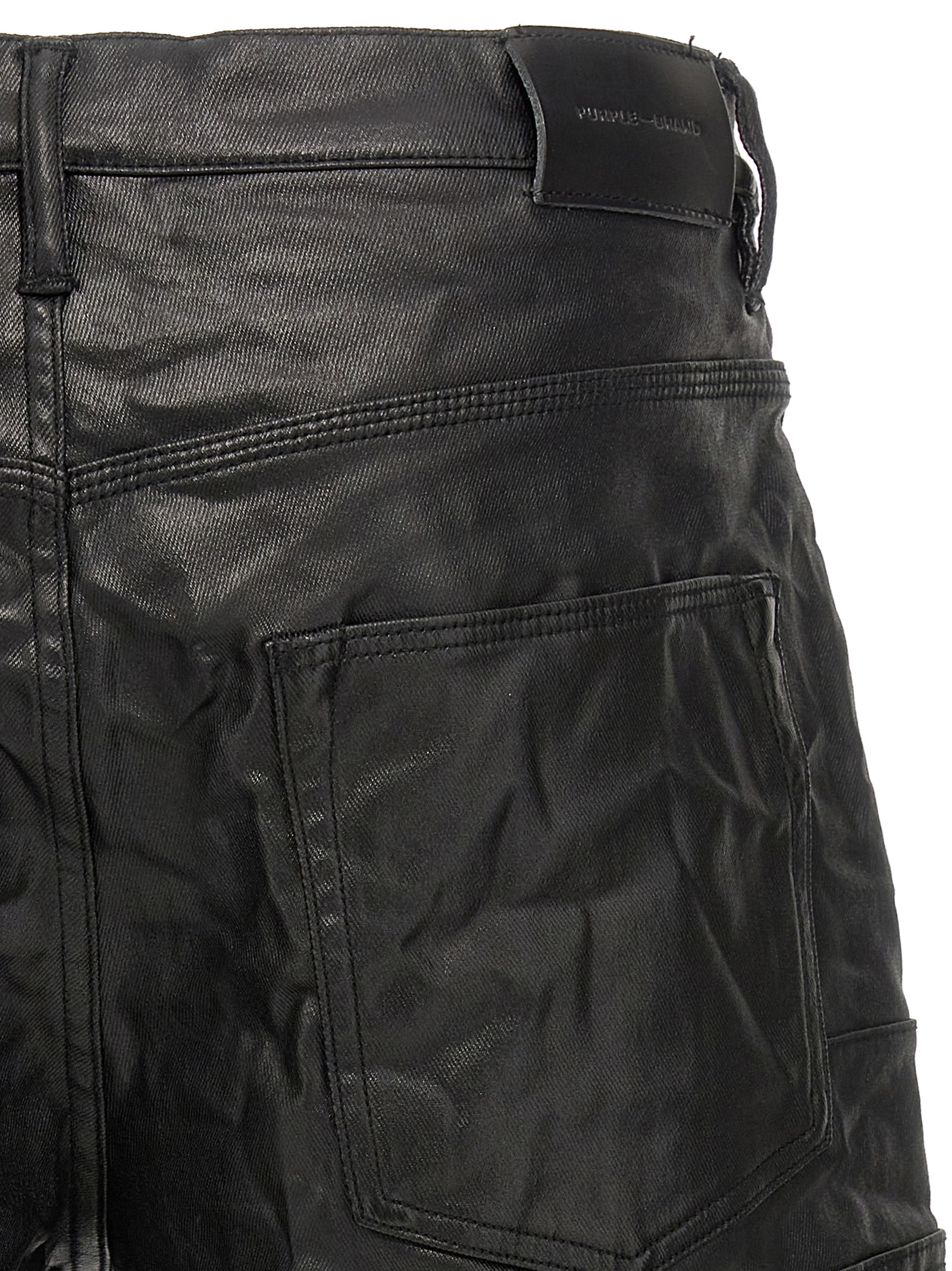 'High Shine Cargo' bermuda shorts P022HSCB224BLACK (PURPLE / ショートパンツ ) | PURPLE (パープル)(3)