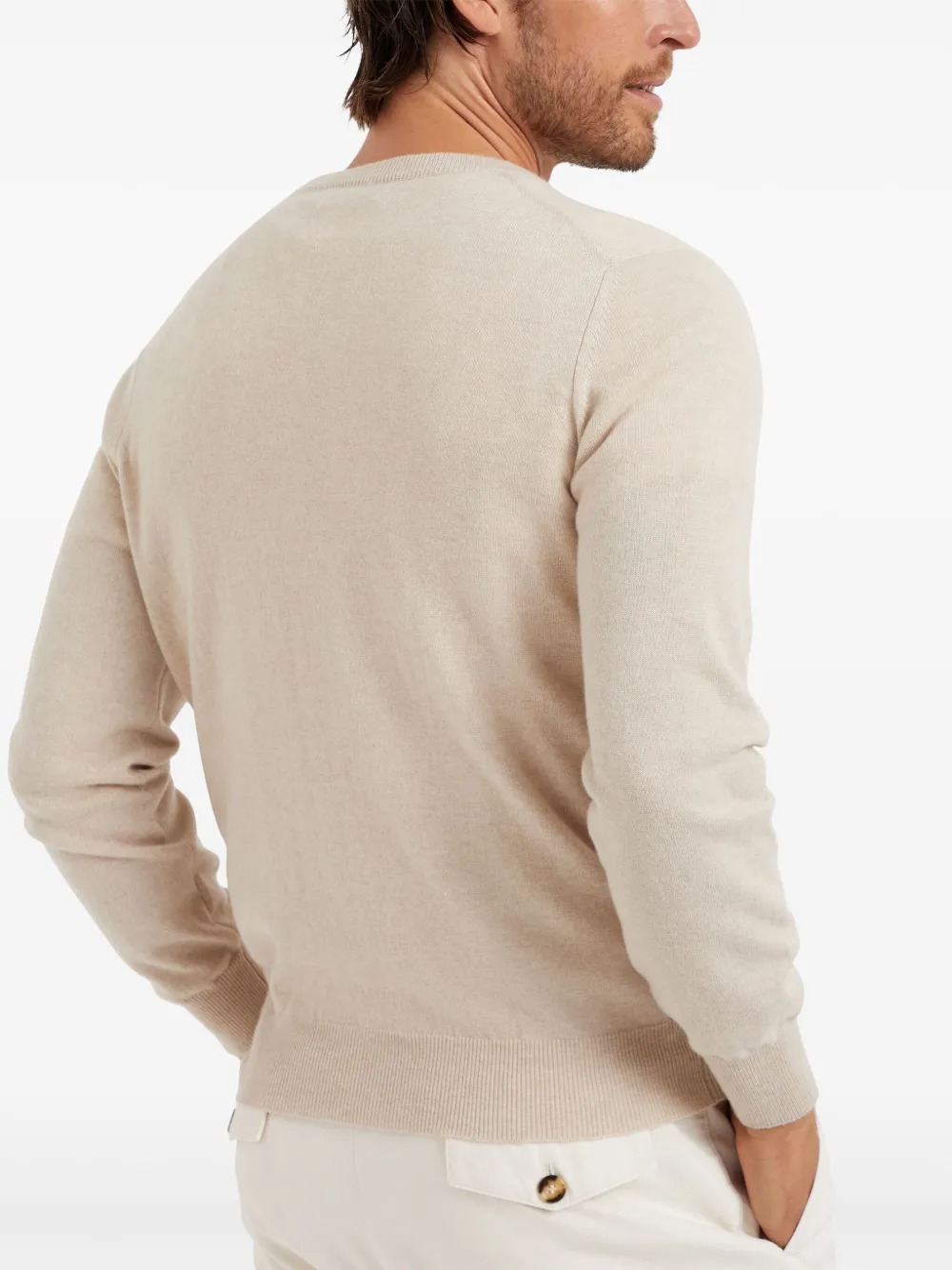 CASHMERE CREW NECK SWEATER M2200100CS396 (Brunello Cucinelli / ニット・セーター・カーディガン ) | Brunello Cucinelli (ブルネロ・クチネリ)(2)