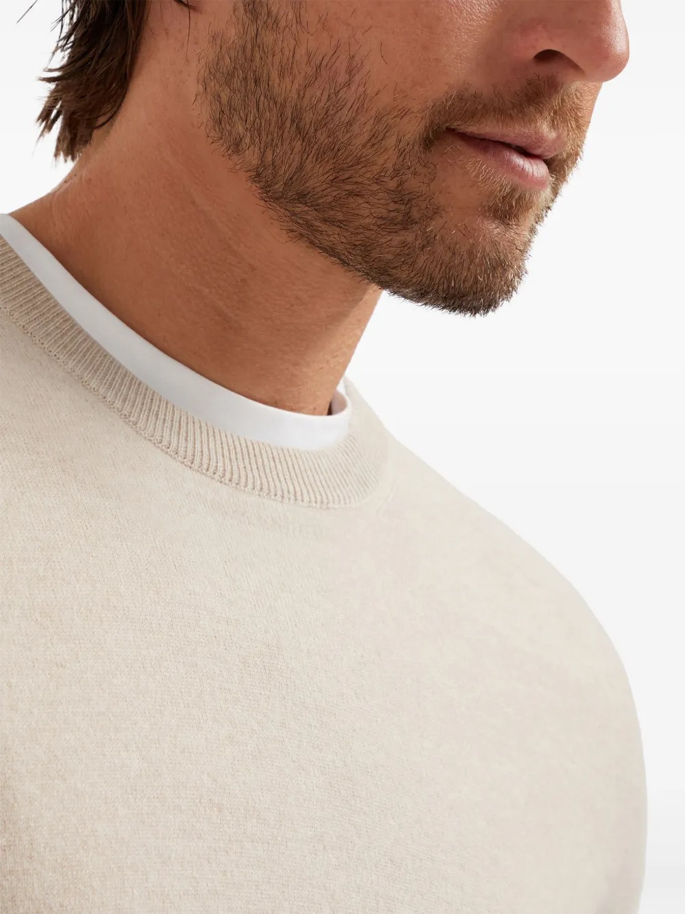 CASHMERE CREW NECK SWEATER M2200100CS396 (Brunello Cucinelli / ニット・セーター・カーディガン ) | Brunello Cucinelli (ブルネロ・クチネリ)(3)
