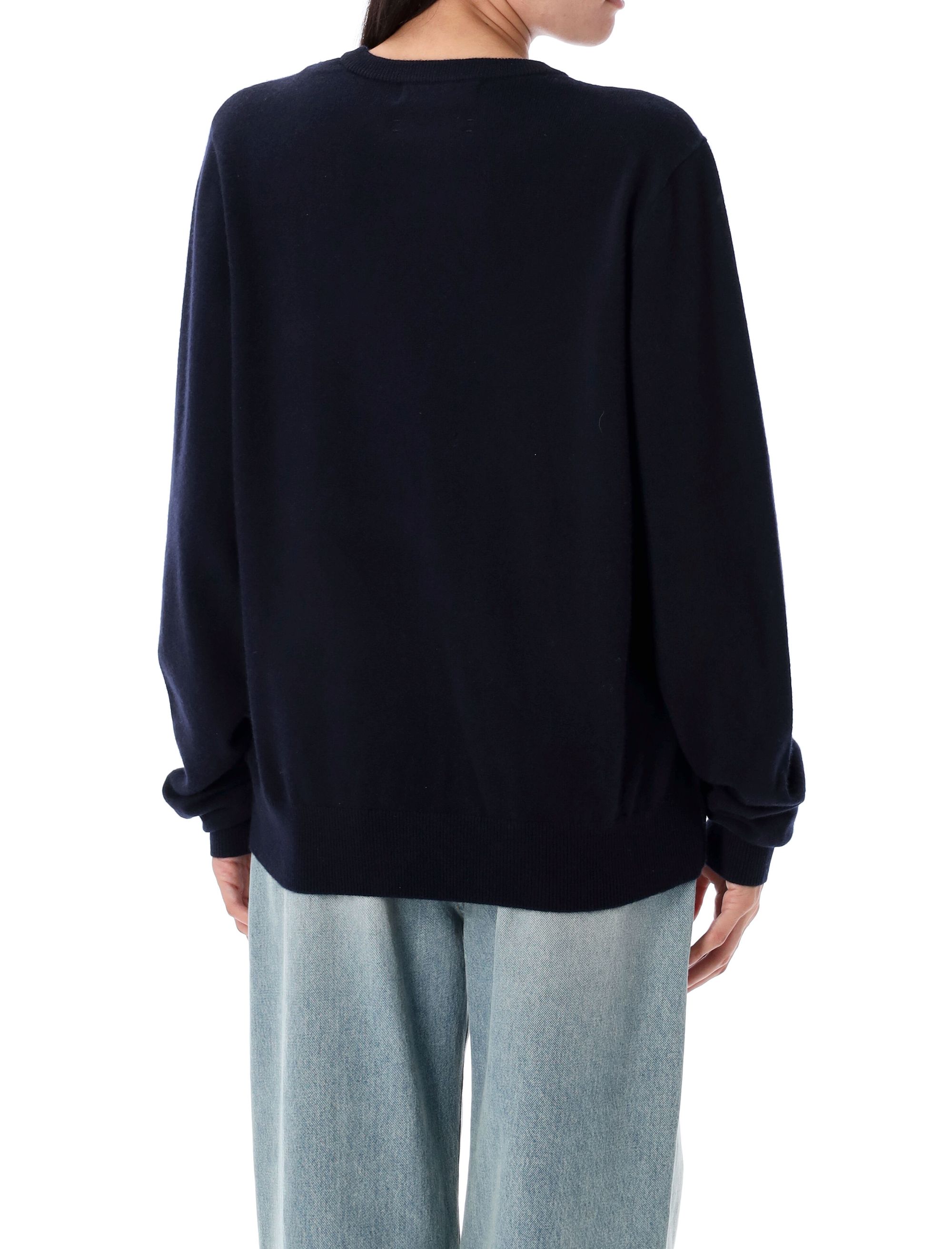 EXTREME CASHMERE Sweaters Blue BECLASSICNAVY (extreme cashmere / ニット・セーター・カーディガン ) | extreme cashmere (エクストリーム カシミヤ)(1)