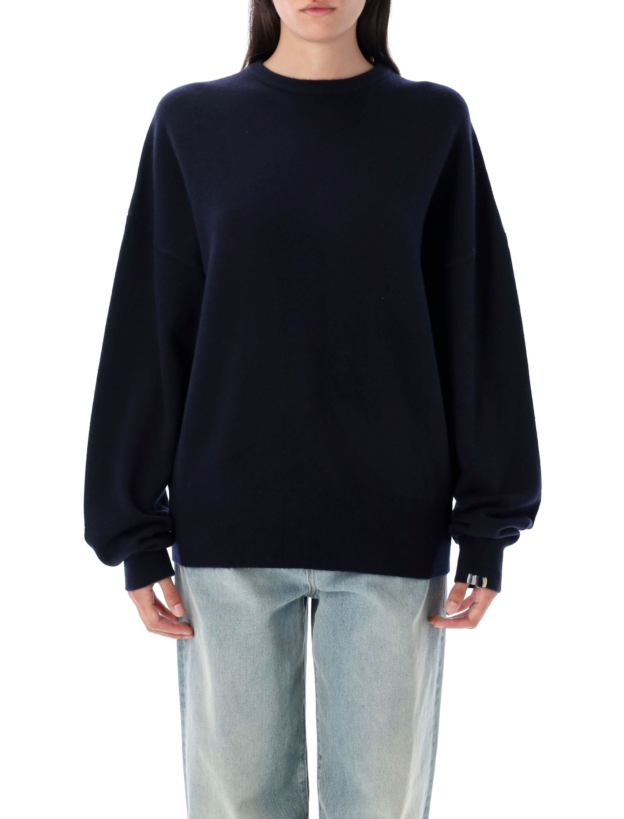 EXTREME CASHMERE Sweaters Blue TESNAVY (extreme cashmere / ニット・セーター・カーディガン ) | extreme cashmere (エクストリーム カシミヤ)