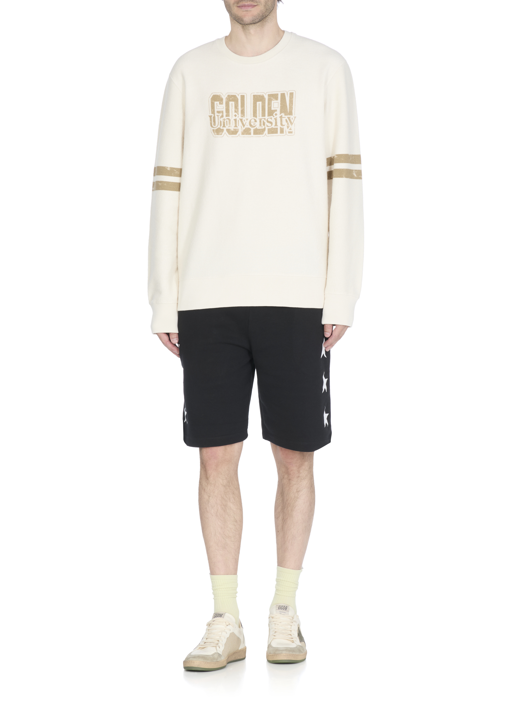 Golden Goose Sneakers Ivory GMF00327F00749182991BALLSTARNETANDLEATHER (Golden Goose / スニーカー ) | Golden Goose (ゴールデングース)(1)
