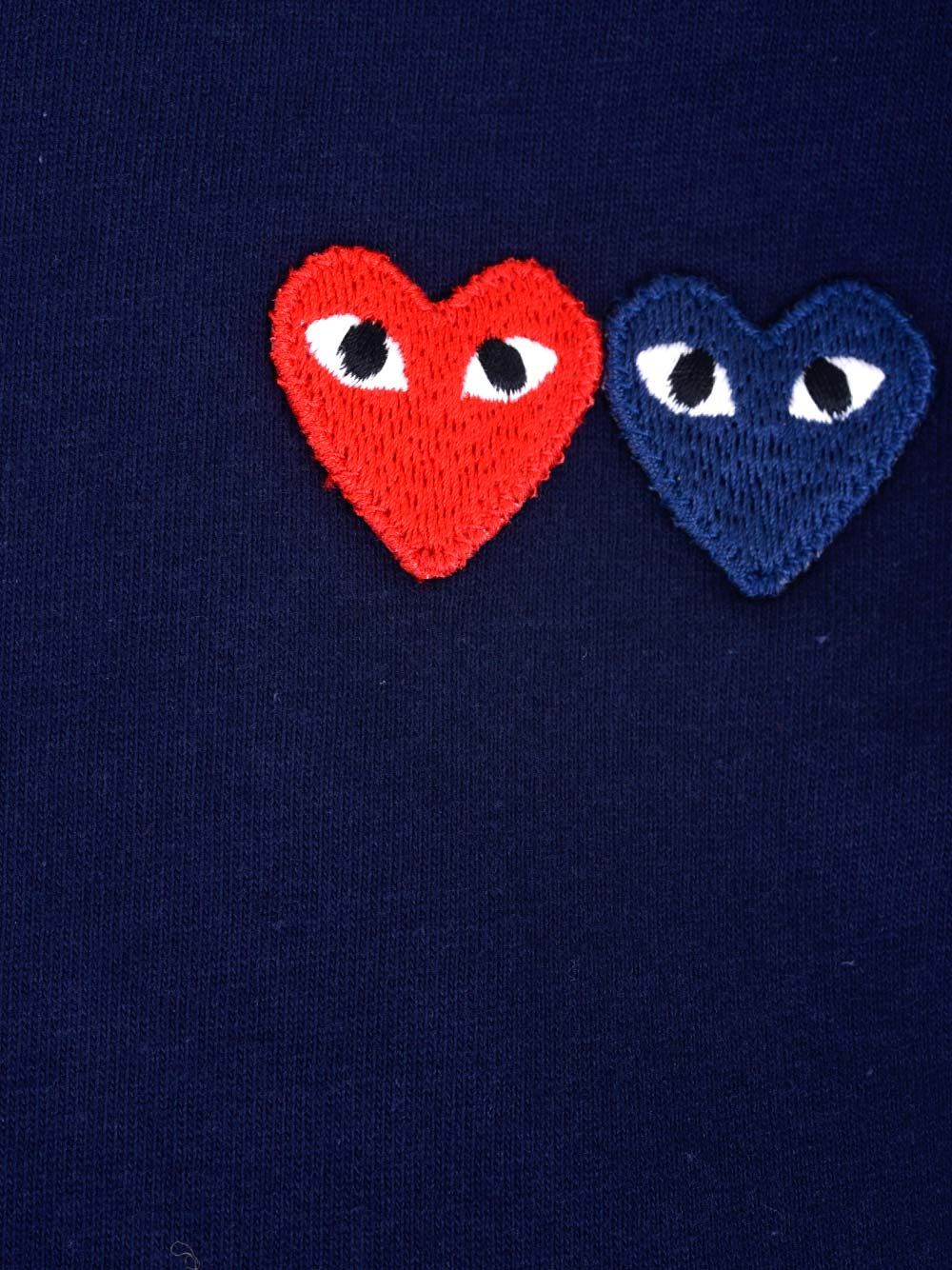 Multi hearts T-shirt AXT2260512 (PLAY Comme Des Garçons / Tシャツ・カットソー ) | PLAY Comme Des Garçons (プレイ コムデギャルソン)(2)