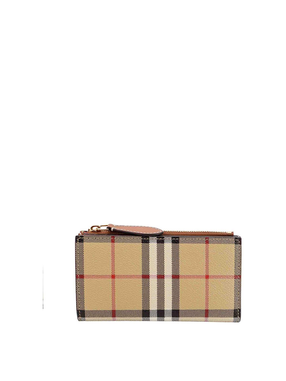 Coated canvas and leather wallet 8079203 (Burberry / 財布・カードケース ) | Burberry (バーバリー)