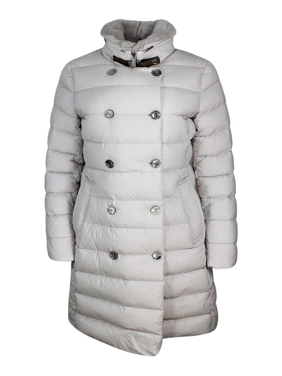 Tech fabric coat LONGANS3U0119 (MooRER / ダウンジャケット・コート ) | MooRER (ムーレー)