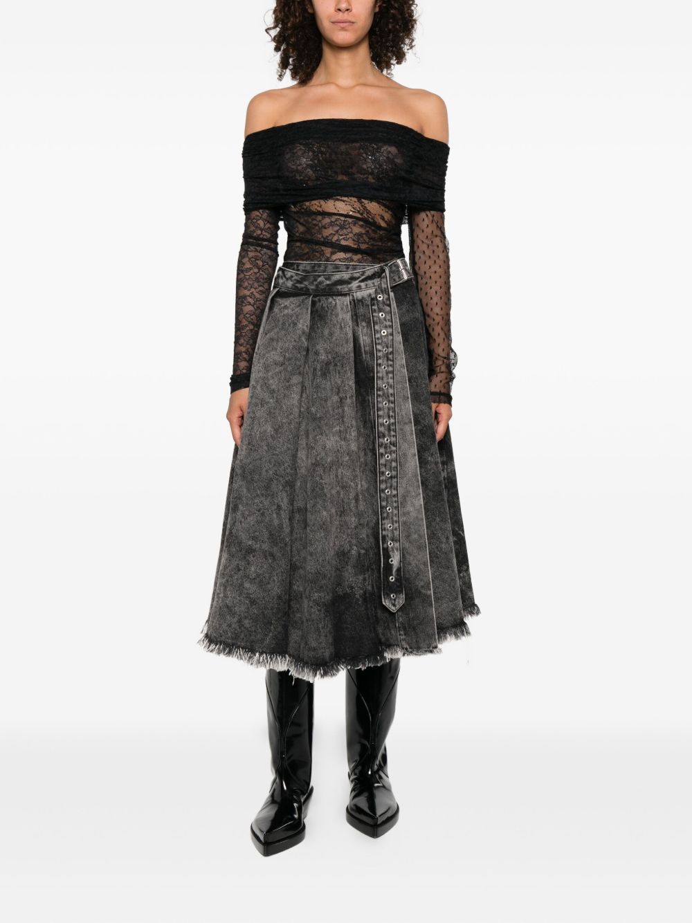 Pinko Top Black 105596A2T5BLACKJAKZ99 (PINKO / ボディスーツ ) | PINKO (ピンコ)(1)