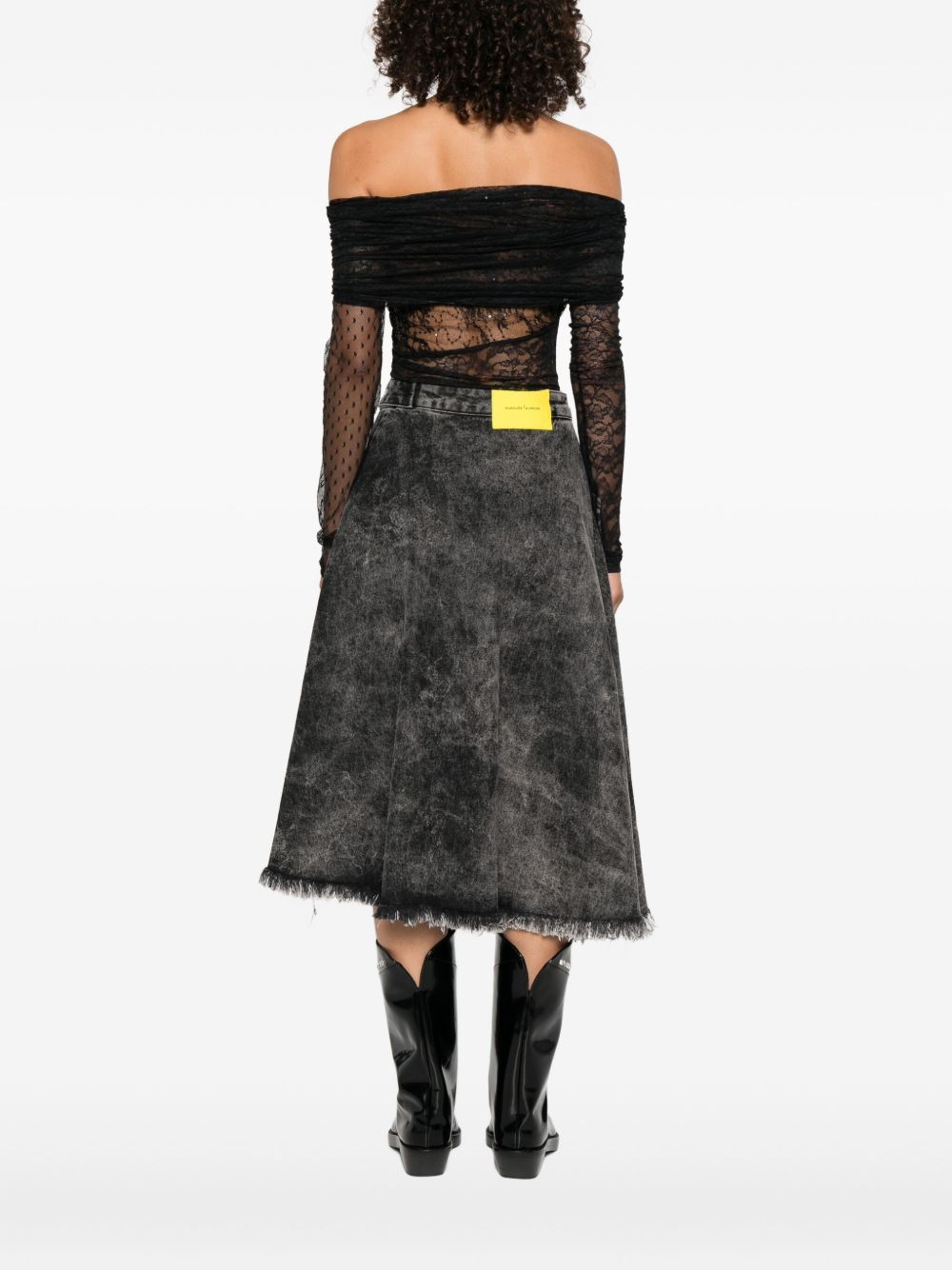 Pinko Top Black 105596A2T5BLACKJAKZ99 (PINKO / ボディスーツ ) | PINKO (ピンコ)(3)