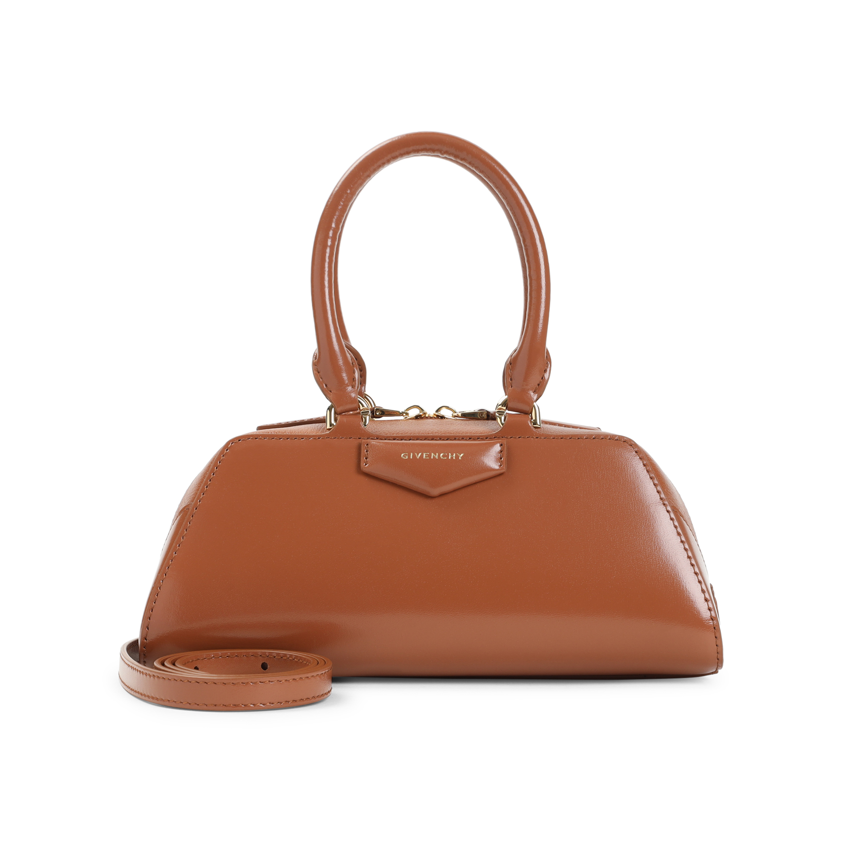 Caramel leather mini Antigona handbag BB5146B2AQ235 (GIVENCHY / ハンドバッグ・ショルダーバッグ ) | GIVENCHY (ジバンシィ)
