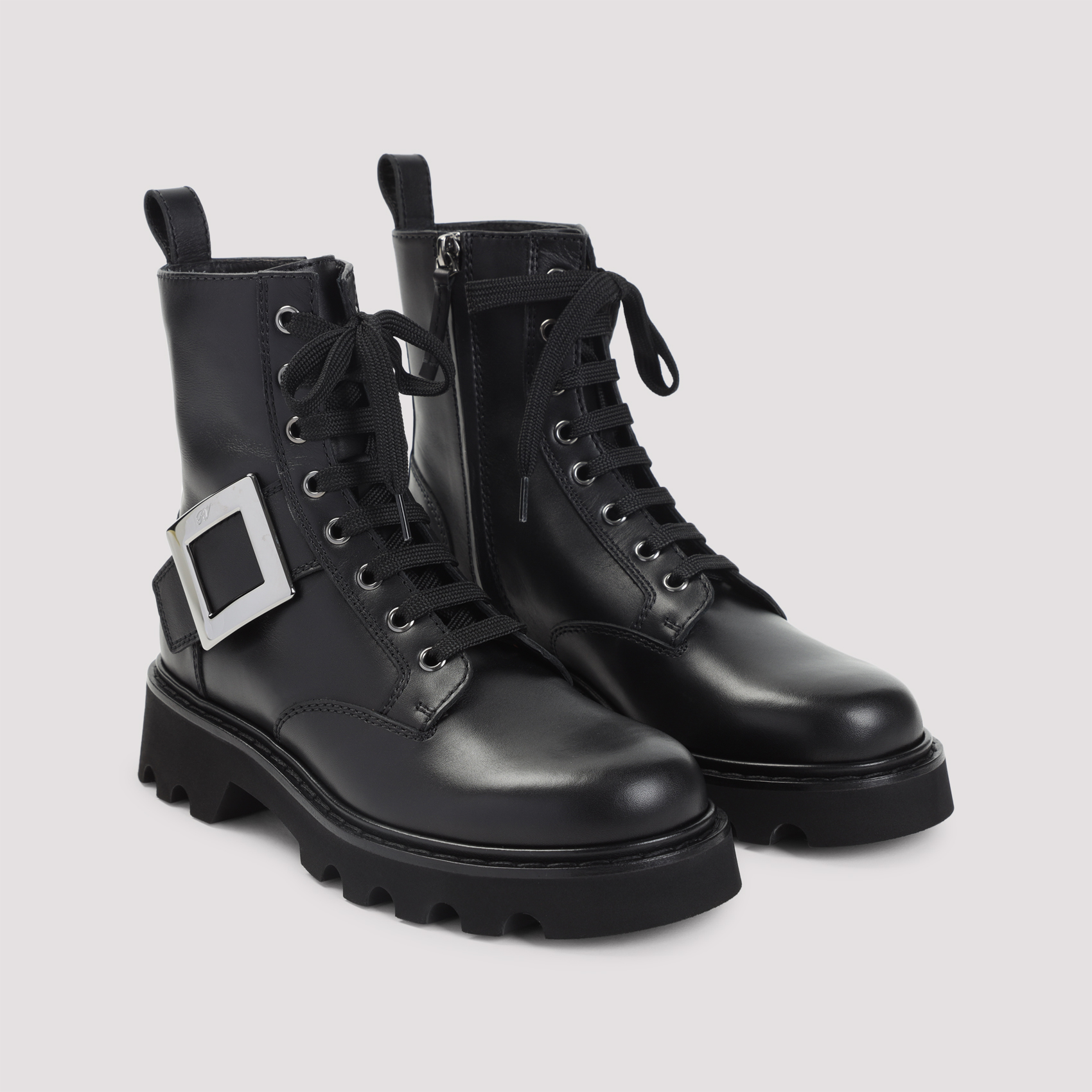 "Rangers" leather ankle boots RVW78442760TTQB999 (Roger Vivier / ブーツ ) | Roger Vivier (ロジェ ヴィヴィエ)(3)