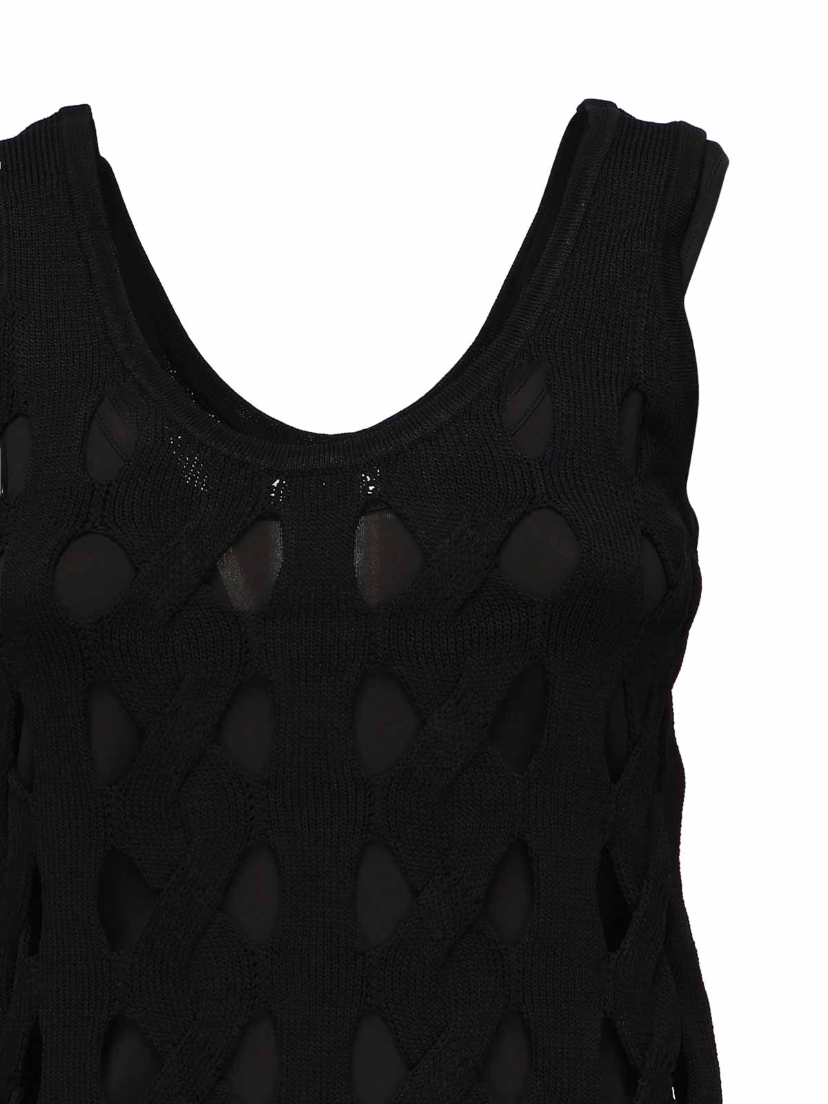Derrik Top With Cut-Out Details 1051922LWZ99 (PINKO / タンクトップ・キャミソール ) | PINKO (ピンコ)(2)