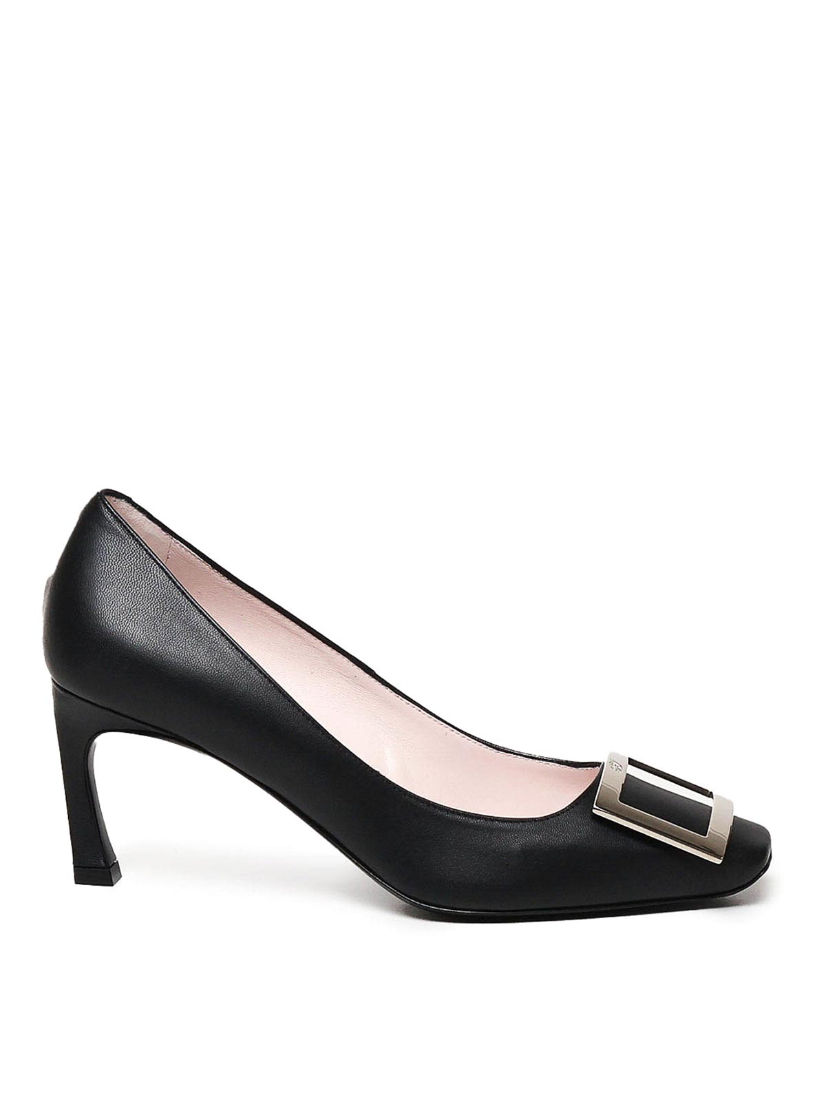 Trompette Pumps In Leather RVW40015280NK0B999 (Roger Vivier / パンプス・ハイヒール ) | Roger Vivier (ロジェ ヴィヴィエ)