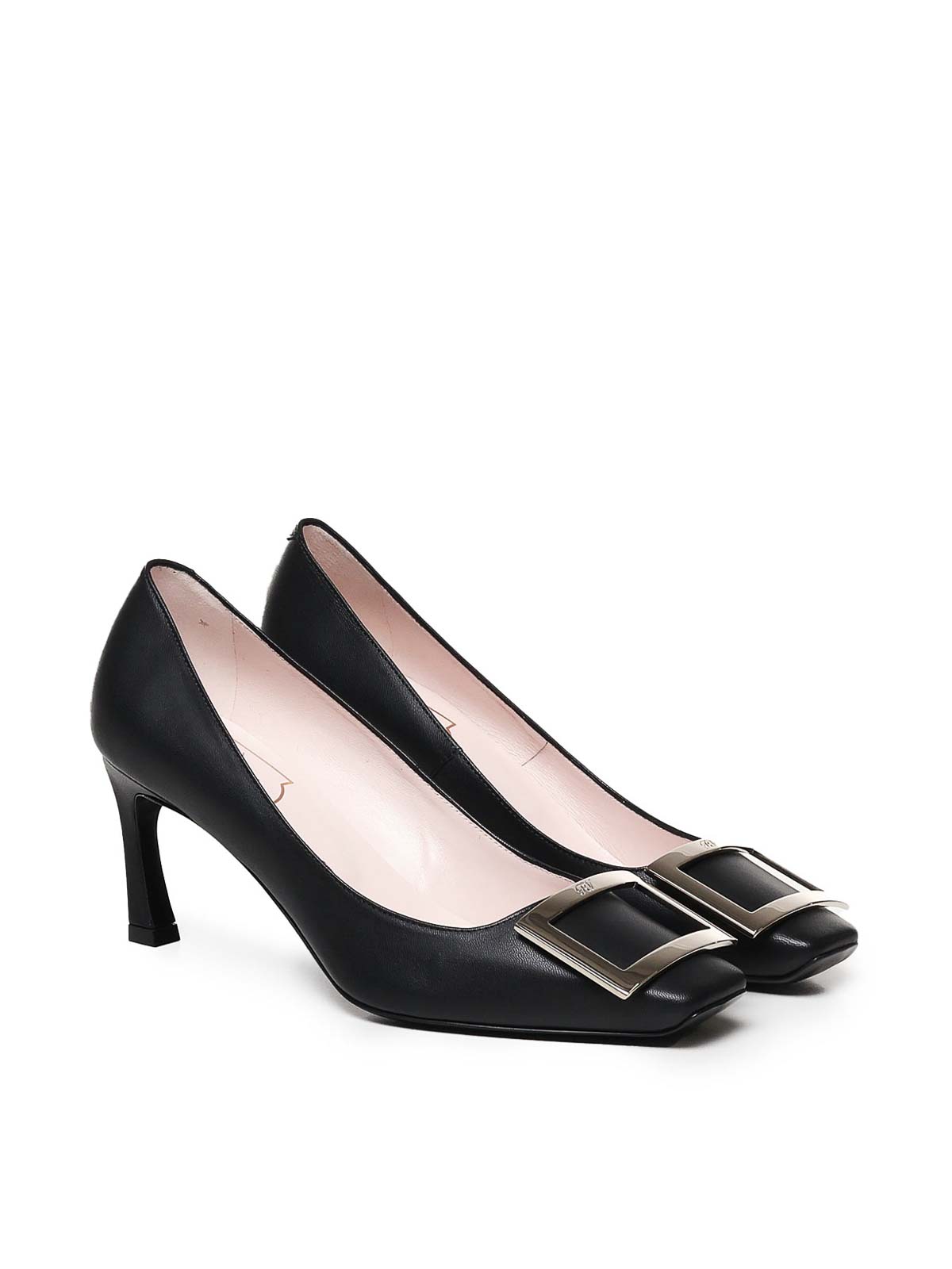 Trompette Pumps In Leather RVW40015280NK0B999 (Roger Vivier / パンプス・ハイヒール ) | Roger Vivier (ロジェ ヴィヴィエ)(1)