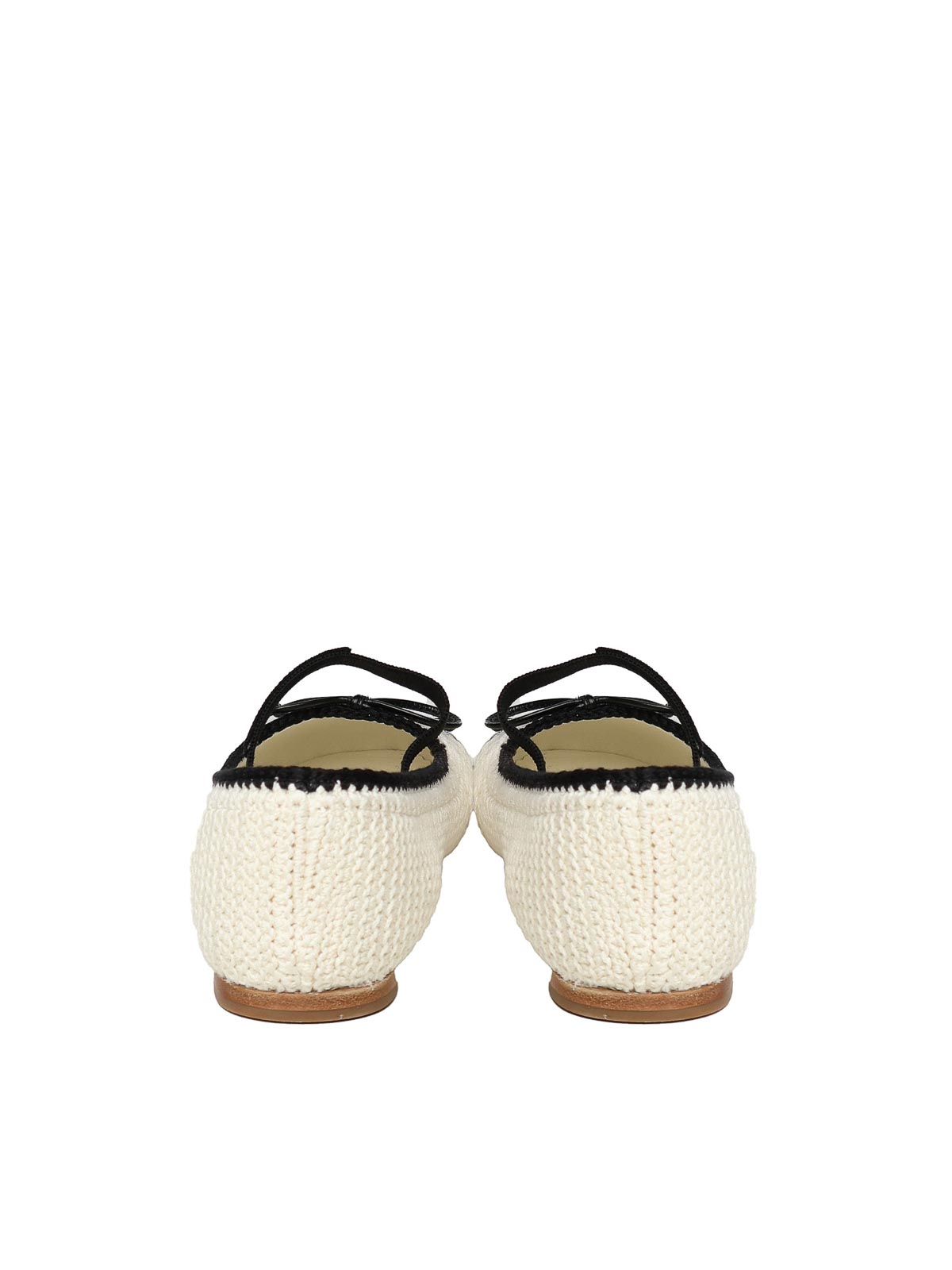 Leather Ballerinas 5F138E2CQ2F0A72 (MIU MIU / フラットシューズ ) | MIU MIU (ミュウミュウ)(2)