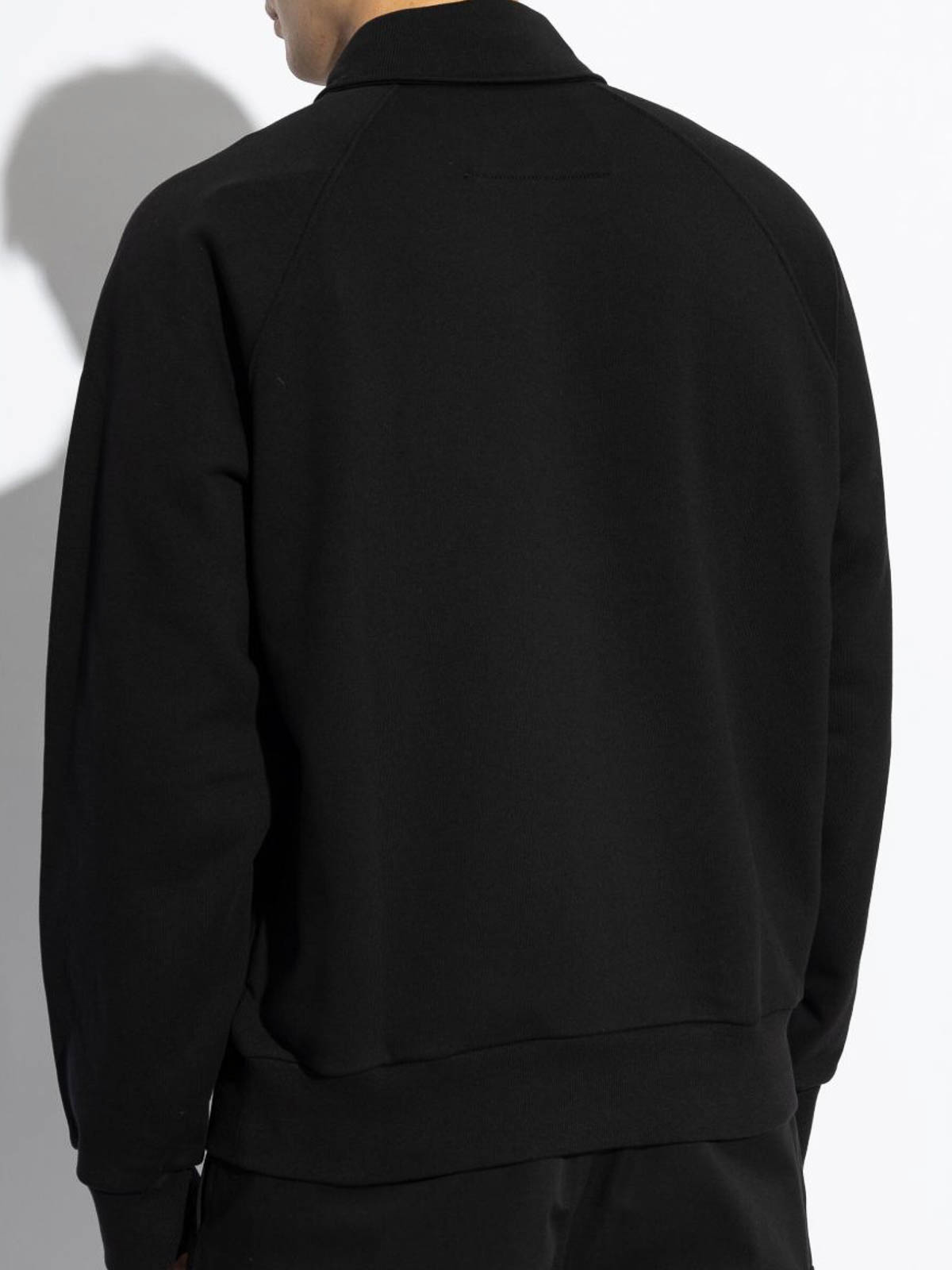 Black Brushed Cotton Polo-Style Sweatshirt BMJ0M53YPK001 (GIVENCHY / スウェット・フーディー ) | GIVENCHY (ジバンシィ)(2)