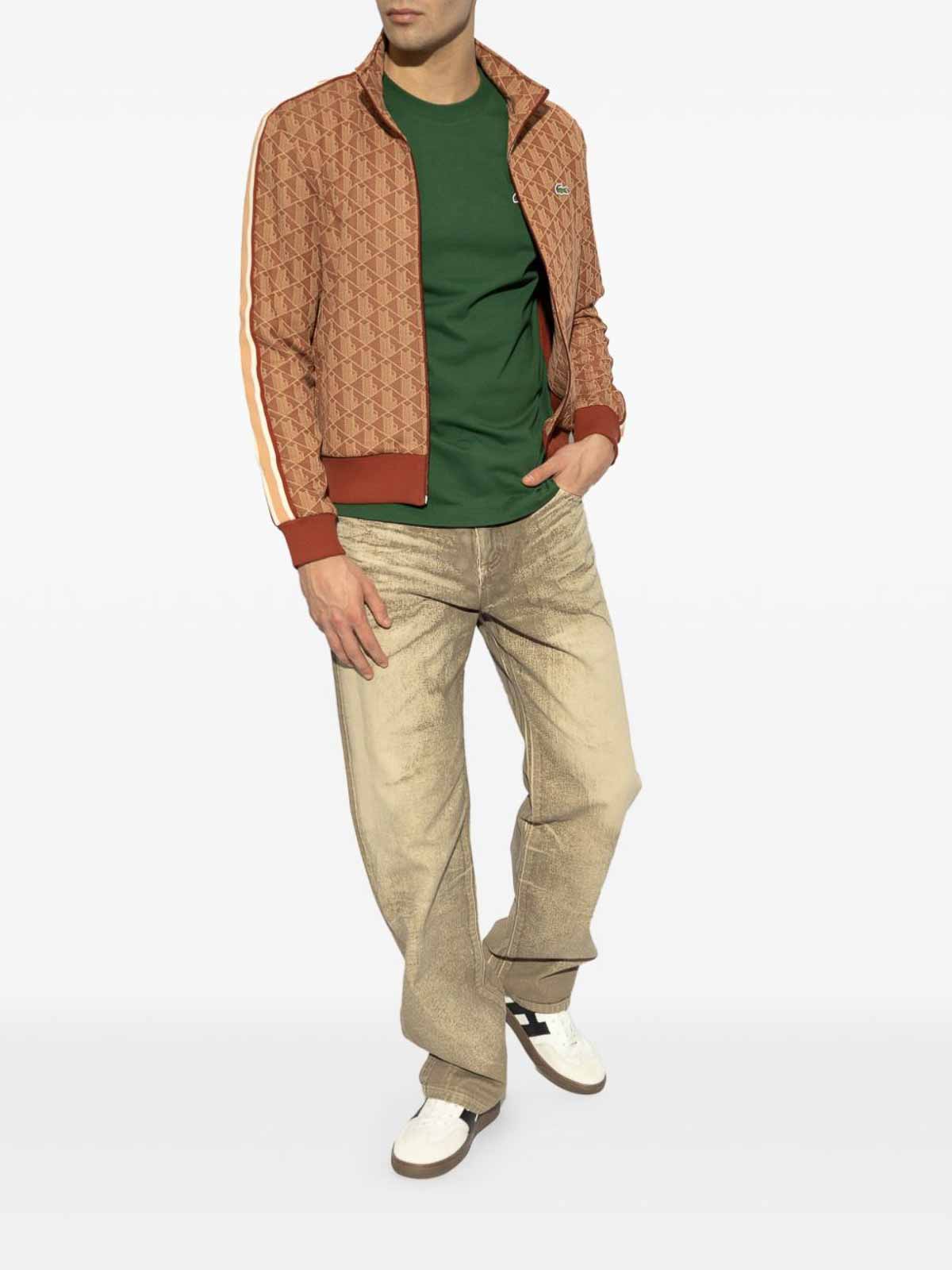 Rust-Colored Paris Tracksuit Jacket SH1368GTI (LACOSTE / カジュアルジャケット・ベスト ) | LACOSTE (ラコステ)(1)