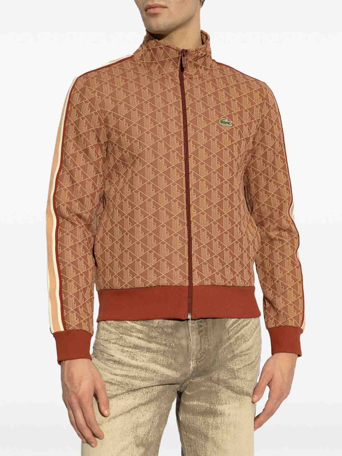 Rust-Colored Paris Tracksuit Jacket SH1368GTI (LACOSTE / カジュアルジャケット・ベスト ) | LACOSTE (ラコステ)(3)