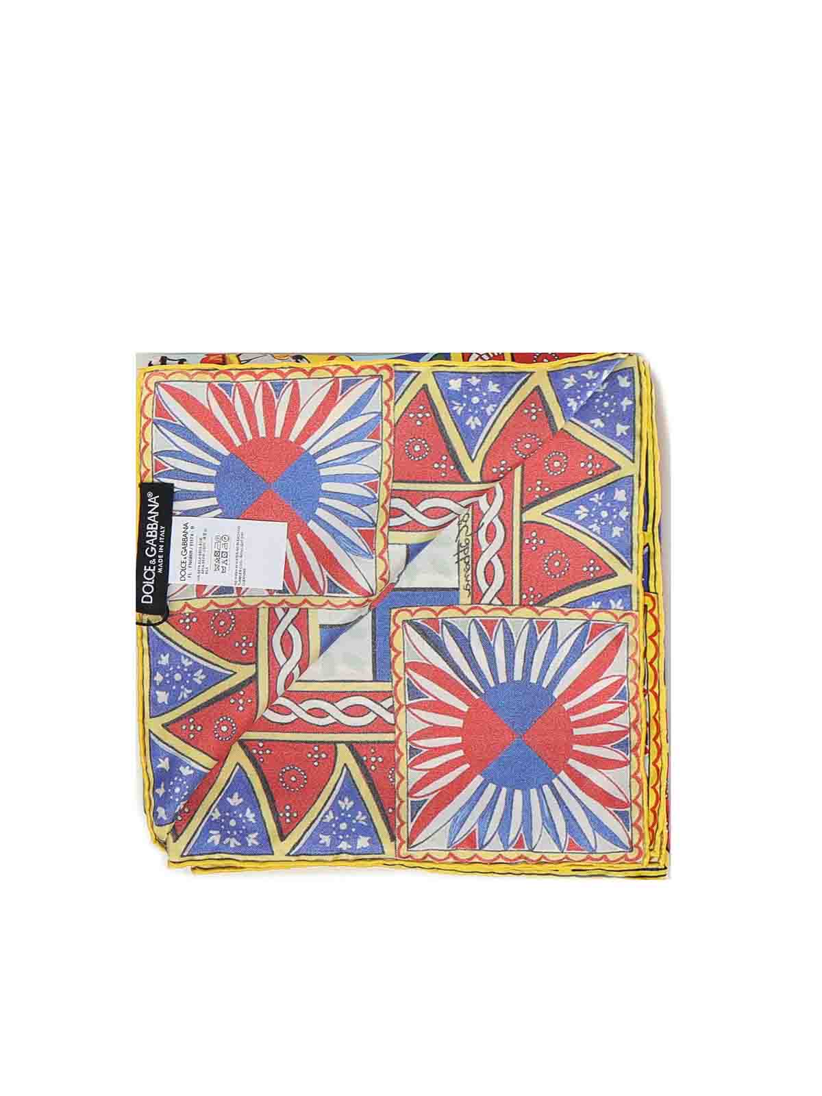 Scarf With Cart Print FN086RFI1T4HH98D (Dolce & Gabbana / スカーフ・マフラー ) | Dolce & Gabbana (ドルチェガッバーナ)(1)