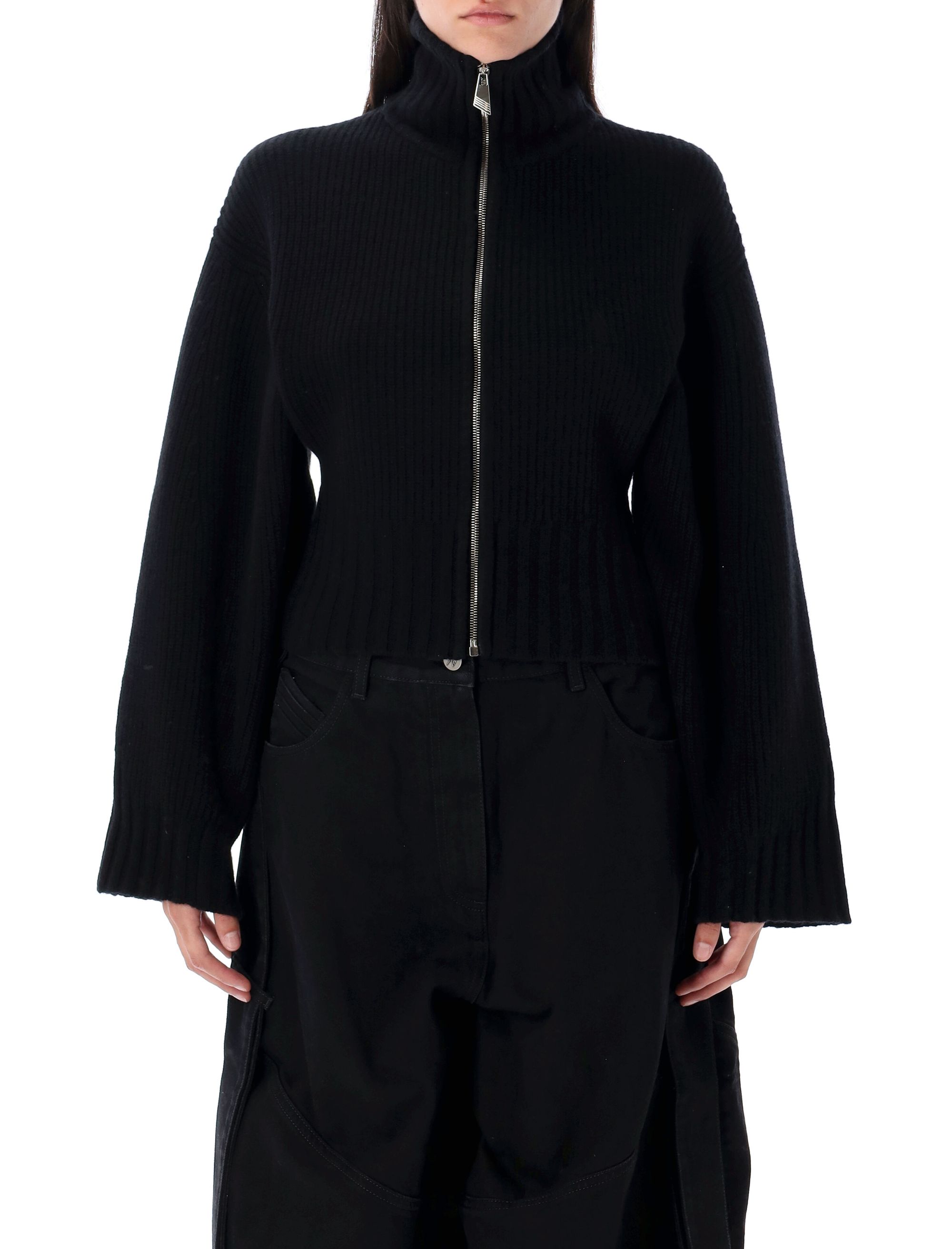 The Attico Sweaters Black WCD00009KWS010AA100 (THE ATTICO / ニット・セーター・カーディガン ) | THE ATTICO (ジ・アティコ)