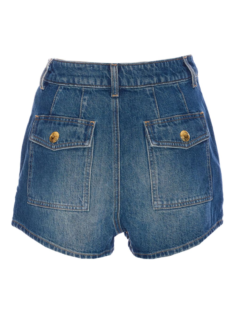 Elisabetta Franchi Shorts Blue HJ35I51E2104 (Elisabetta Franchi / ショートパンツ ) | Elisabetta Franchi (エリザベッタ フランキ)(4)