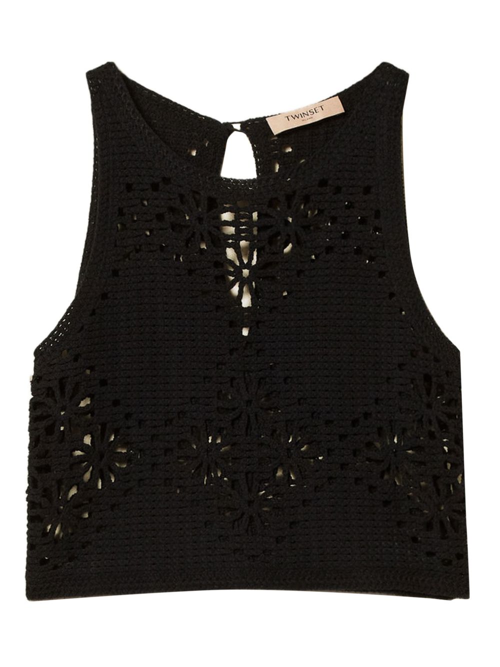 Twin-set Top Black 251TT3202S2040800006 (TWINSET / タンクトップ・キャミソール ) | TWINSET (ツインセット)