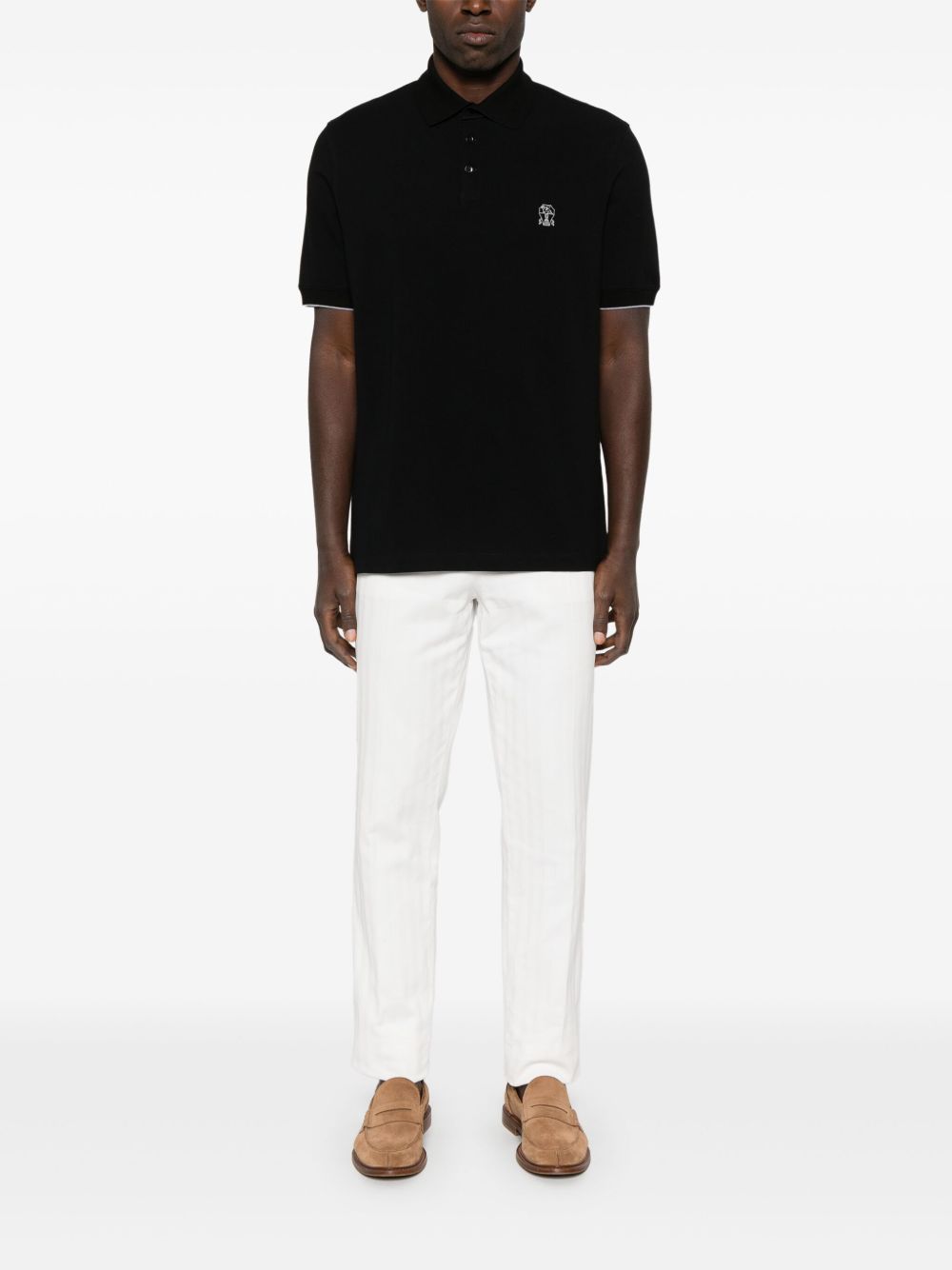 Brunello Cucinelli T-shirts and Polos ME8548788CGB88 (Brunello Cucinelli / ポロシャツ ) | Brunello Cucinelli (ブルネロ・クチネリ)(4)