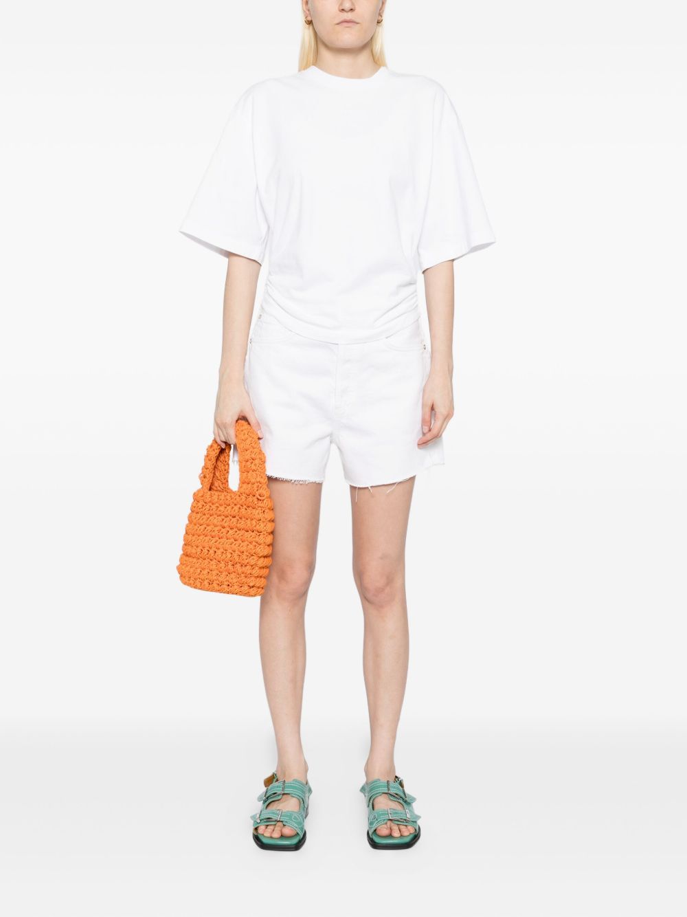 AGOLDE T-shirts and Polos A73921521WHITE (AGOLDE / Tシャツ・カットソー ) | AGOLDE (エーゴールドイー)(1)