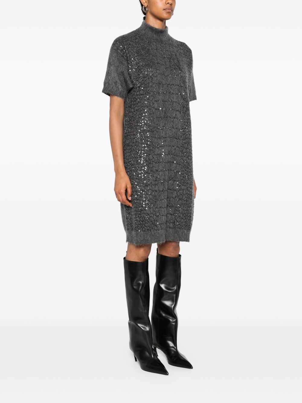 Brunello Cucinelli Dresses MBP240A94CGT88 (Brunello Cucinelli / ワンピース・ドレス・オールインワン ) | Brunello Cucinelli (ブルネロ・クチネリ)(4)