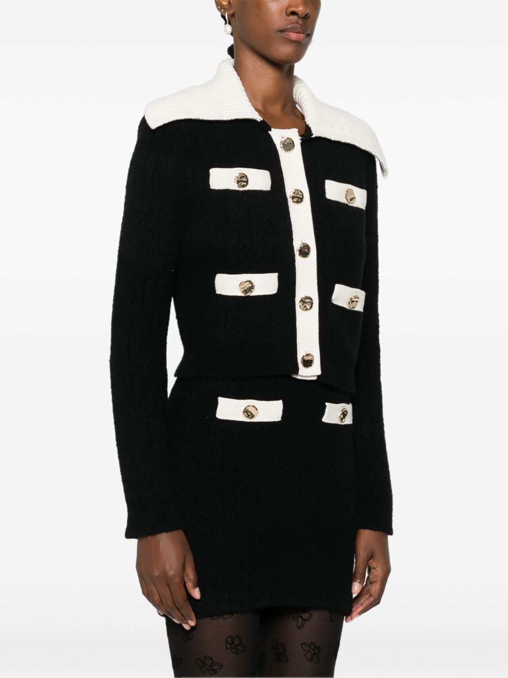 SELF PORTRAIT Sweaters 074CBBLACK (self-portrait / ニット・セーター・カーディガン ) | self-portrait (セルフ・ポートレイト)(1)