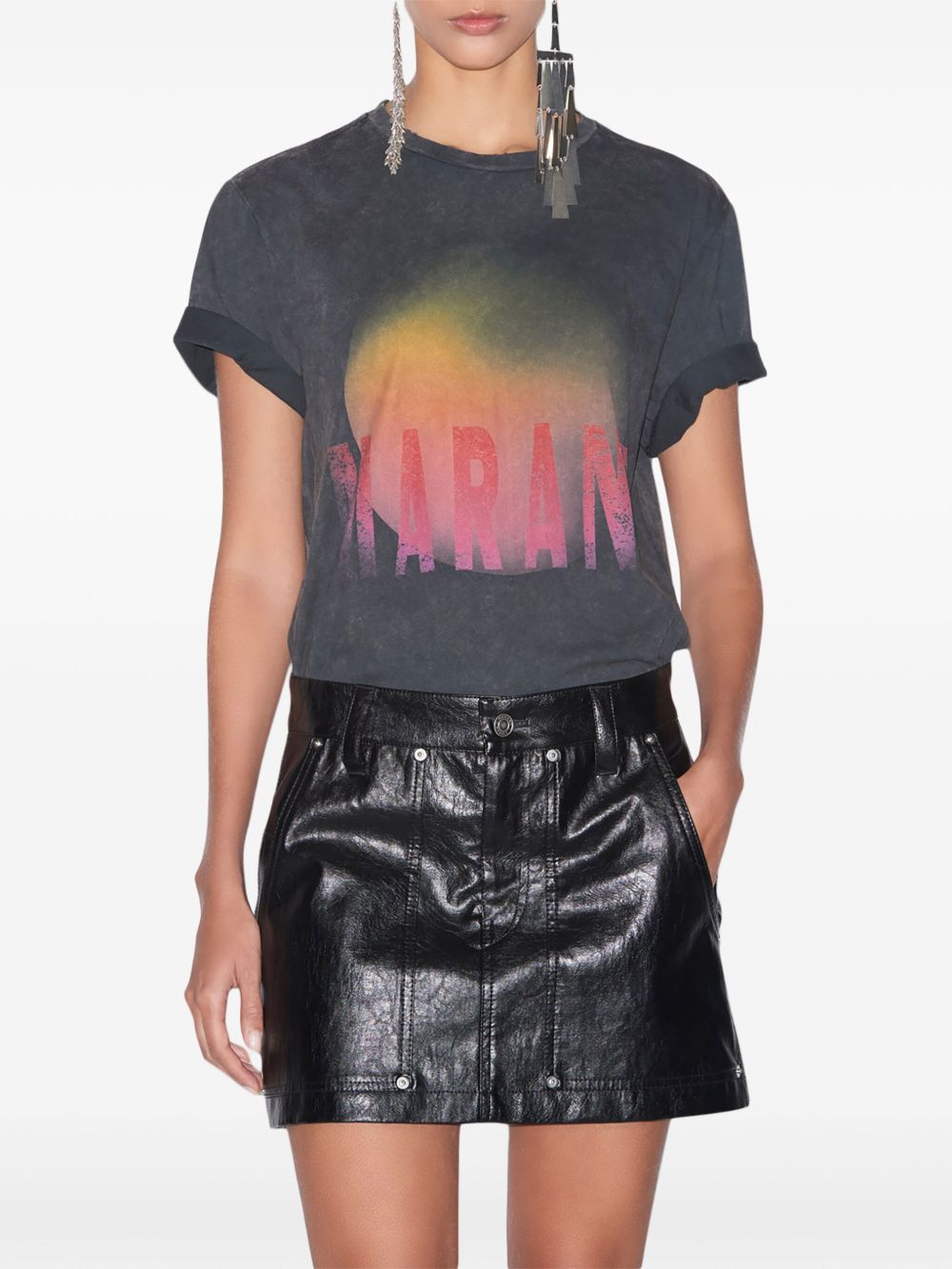Isabel Marant Skirts Black U0230FAB3B01E01BK (Isabel Marant / スカート ) | Isabel Marant (イザベル マラン)(6)