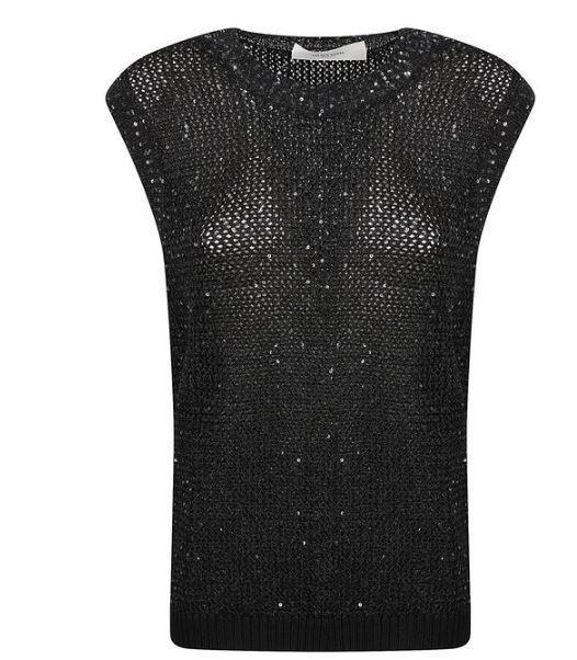 Golden Goose Top Black GWP01922P00161990100 (Golden Goose / ニット・セーター・カーディガン ) | Golden Goose (ゴールデングース)