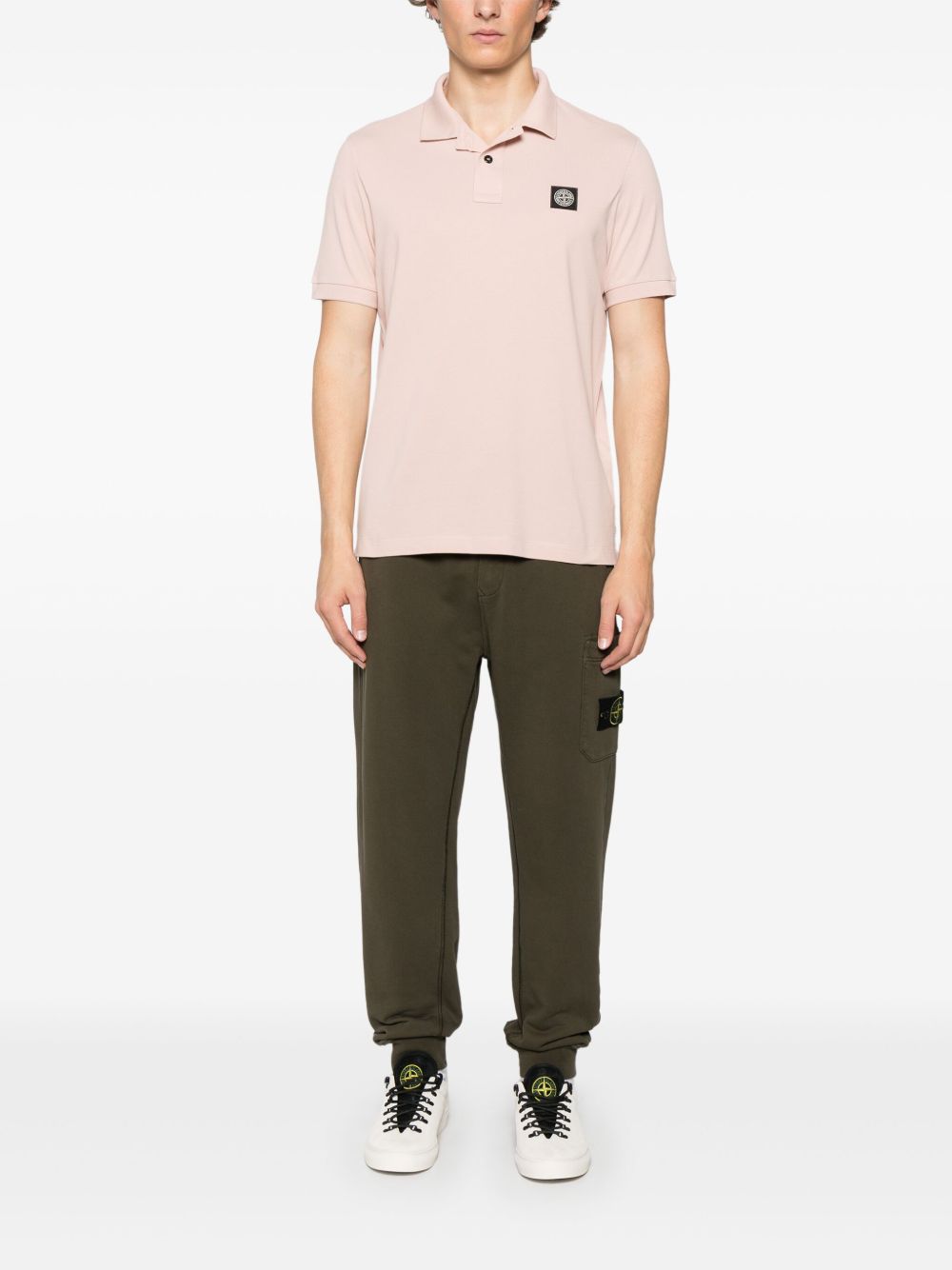 Stone Island T-shirts and Polos Pink K1S1522002SCSS018V0082 (STONE ISLAND / ポロシャツ ) | STONE ISLAND (ストーンアイランド)(6)