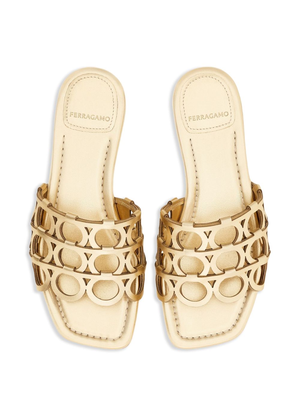 Salvatore Ferragamo Flat shoes 78251901J840NERO (FERRAGAMO / サンダル ) | FERRAGAMO (フェラガモ)(3)
